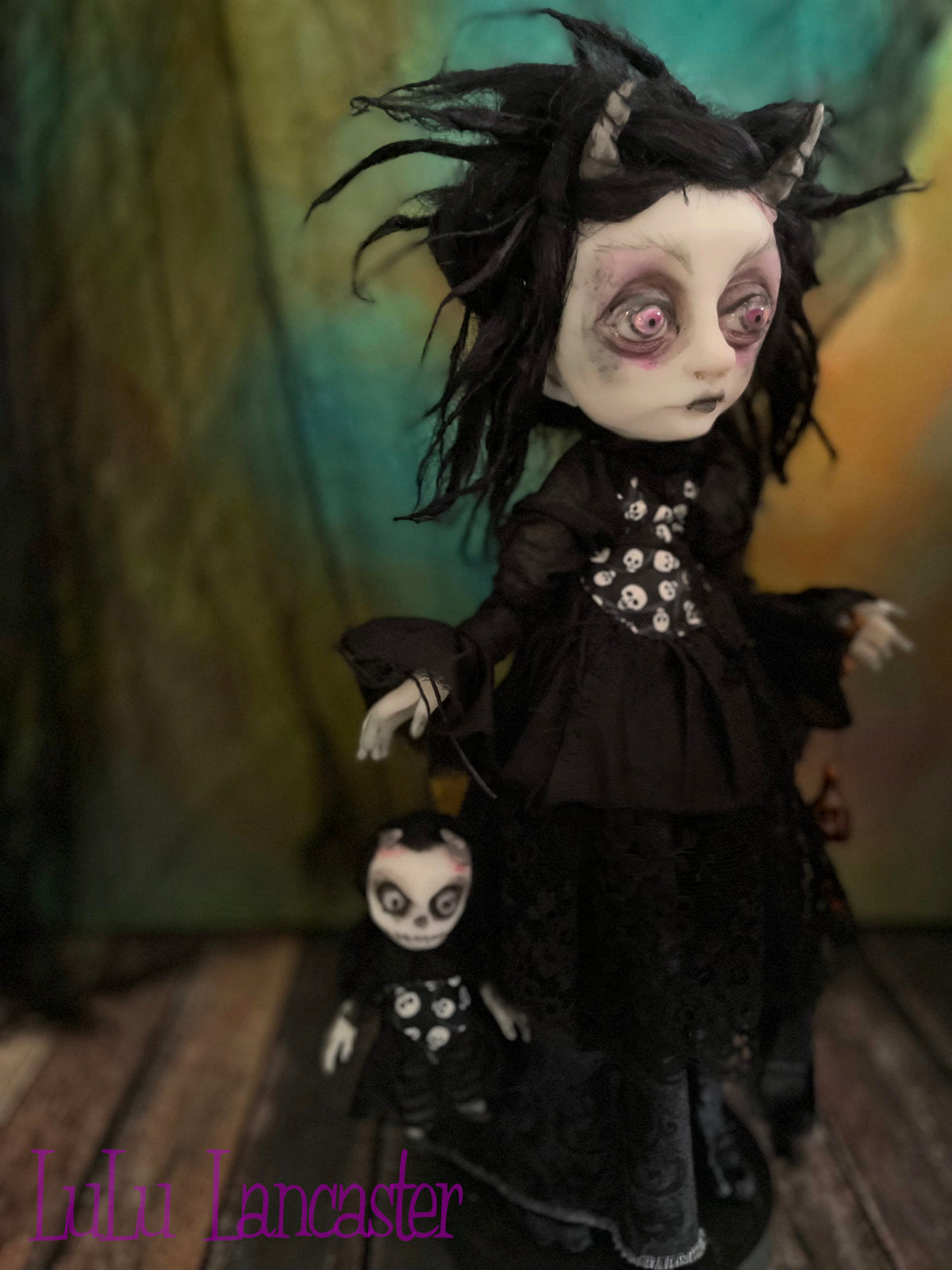 Petronella the Dark Witch Original LuLu Lancaster Art Doll