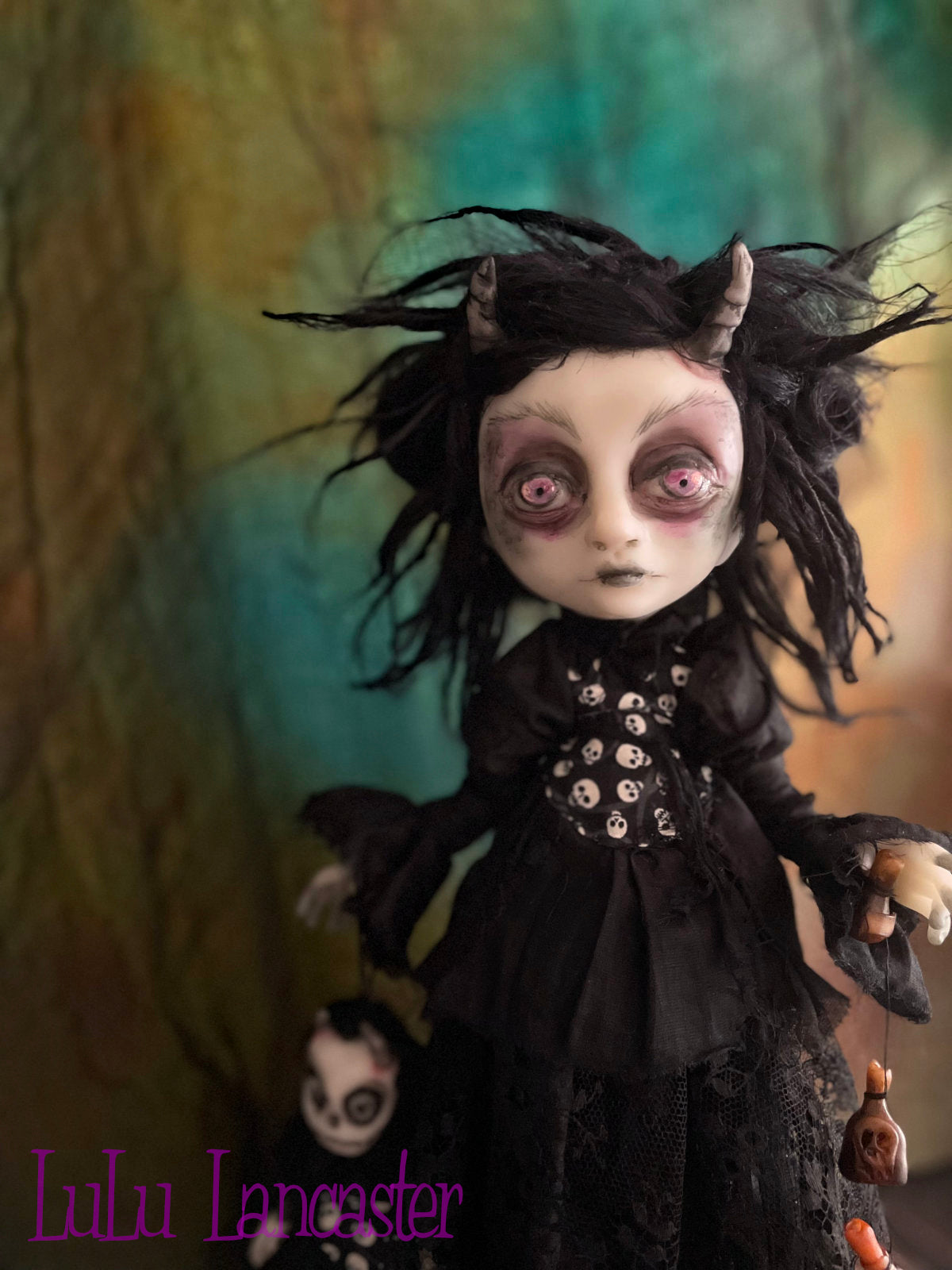 Petronella the Dark Witch Original LuLu Lancaster Art Doll