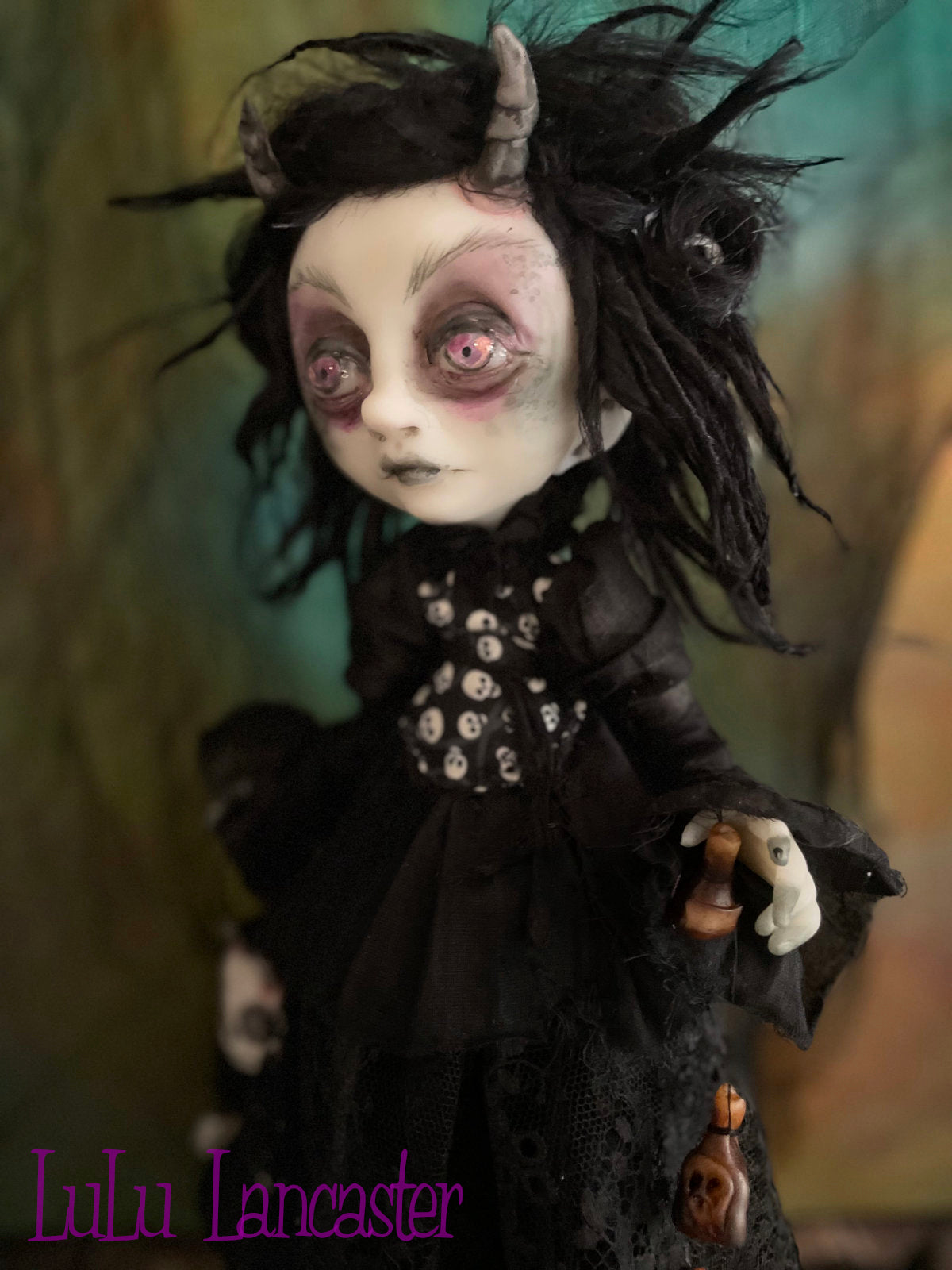 Petronella the Dark Witch Original LuLu Lancaster Art Doll