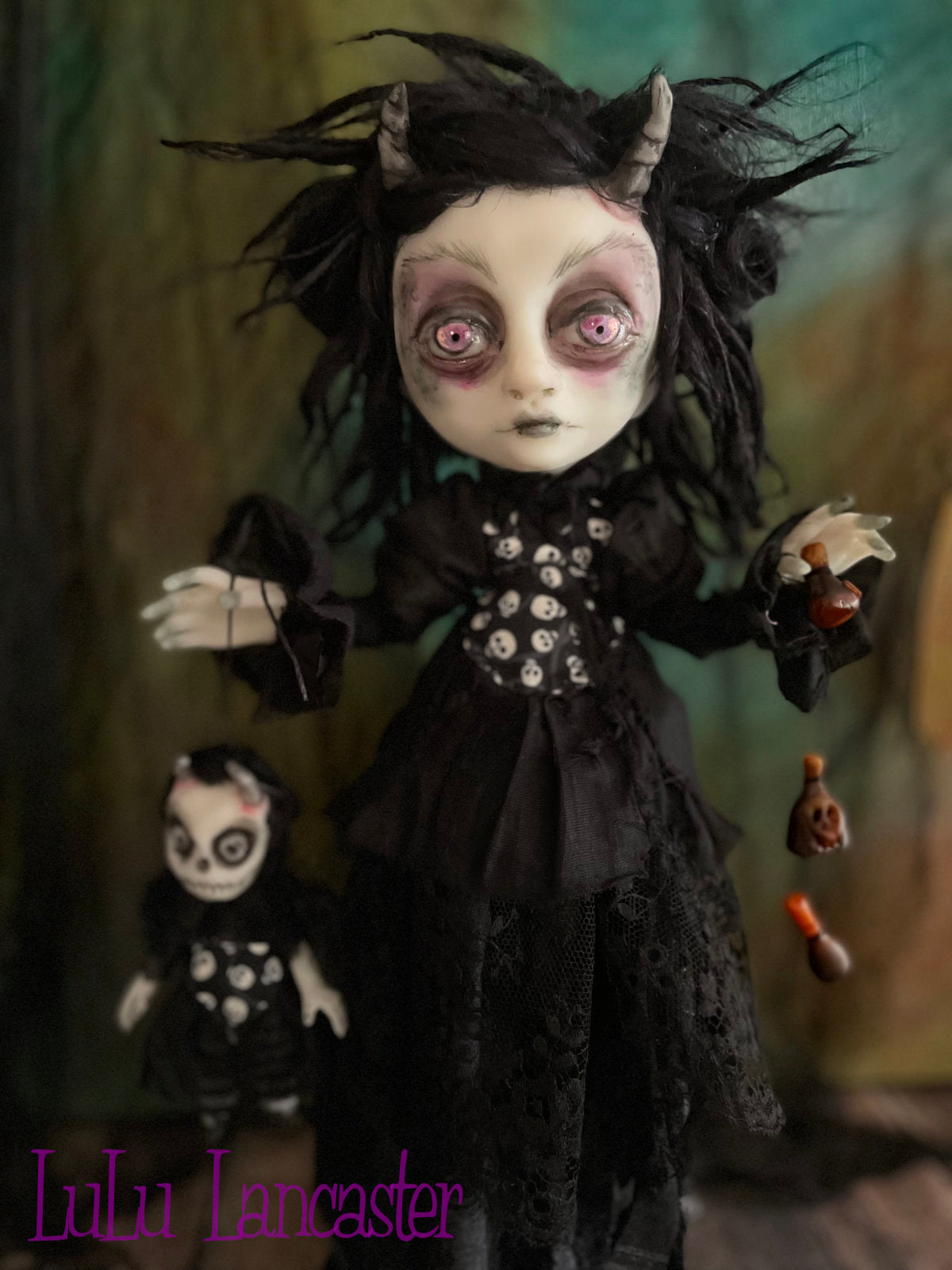 Petronella the Dark Witch Original LuLu Lancaster Art Doll