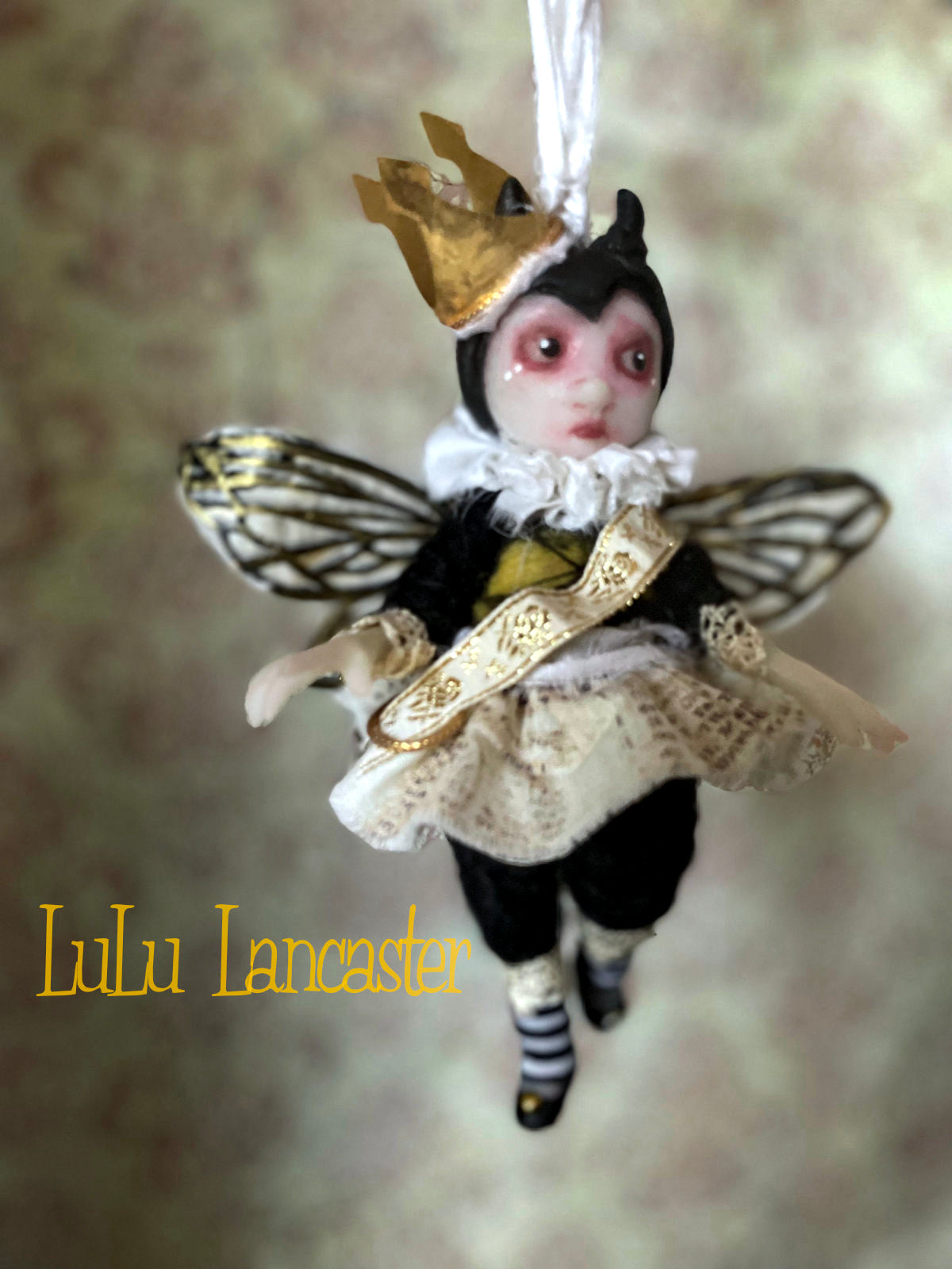 Queen Bee Aya Mini hanging Original LuLu Lancaster Art Doll