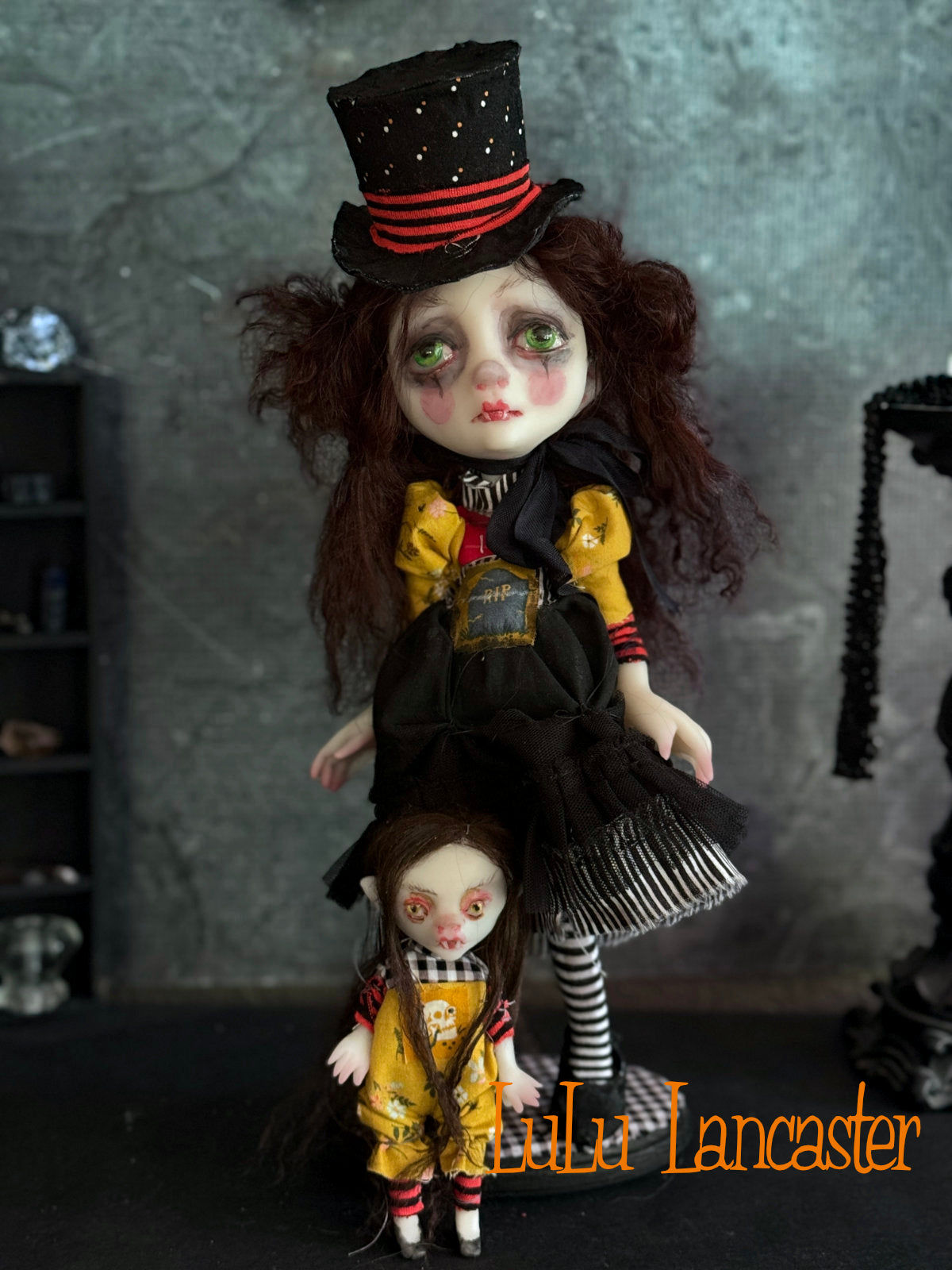 Raggedy Rani the Vampire Original LuLu Lancaster Art Doll