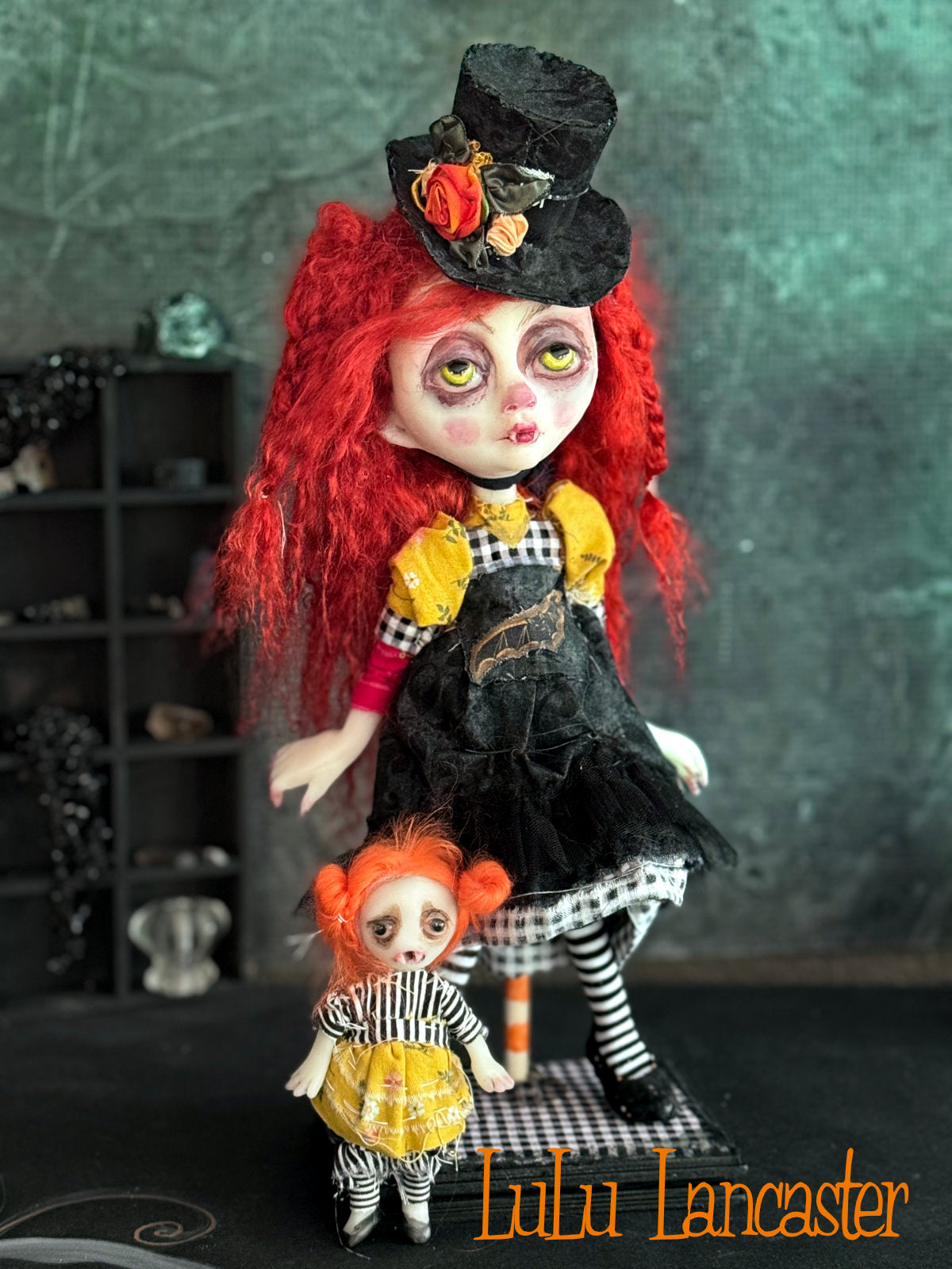 Raggedy Rheagan the Vampire Original LuLu Lancaster Art Doll