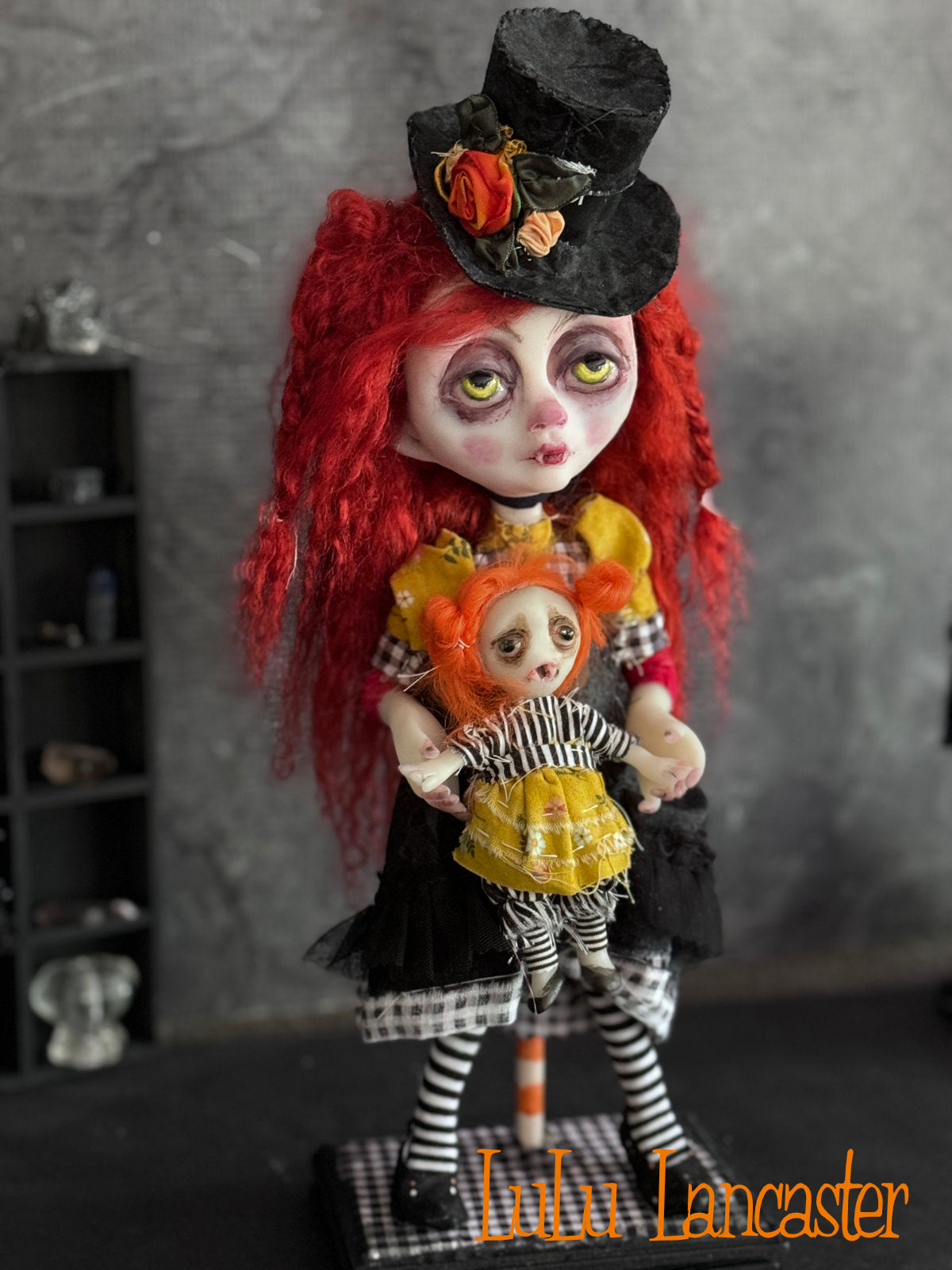 Raggedy Rheagan the Vampire Original LuLu Lancaster Art Doll