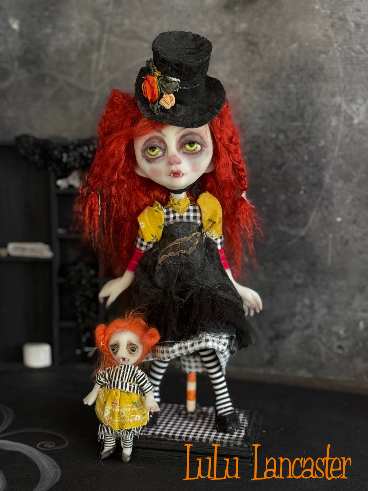 Raggedy Rheagan the Vampire Original LuLu Lancaster Art Doll