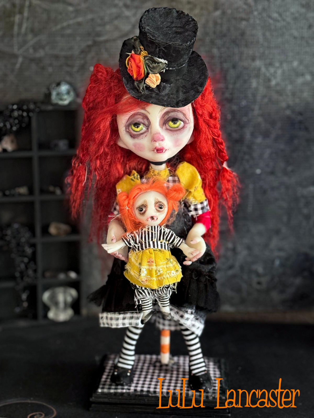 Raggedy Rheagan the Vampire Original LuLu Lancaster Art Doll