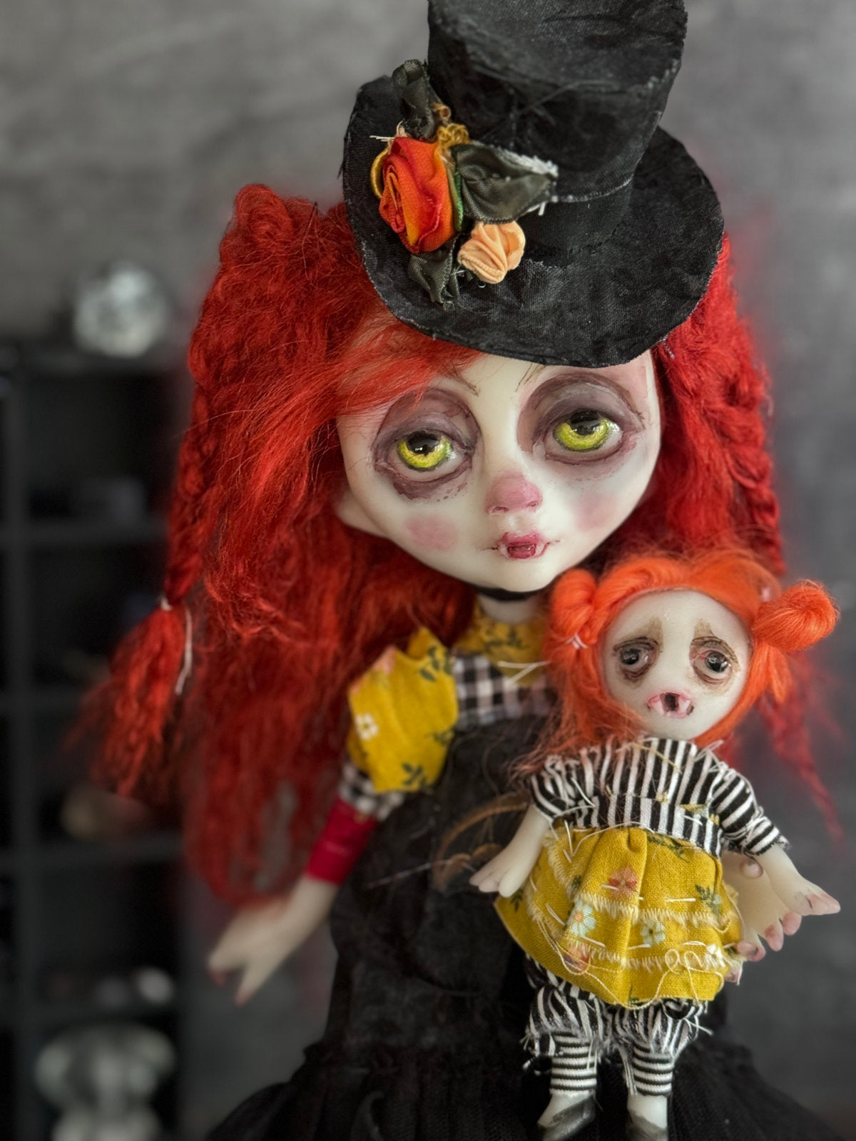 Raggedy Rheagan the Vampire Original LuLu Lancaster Art Doll