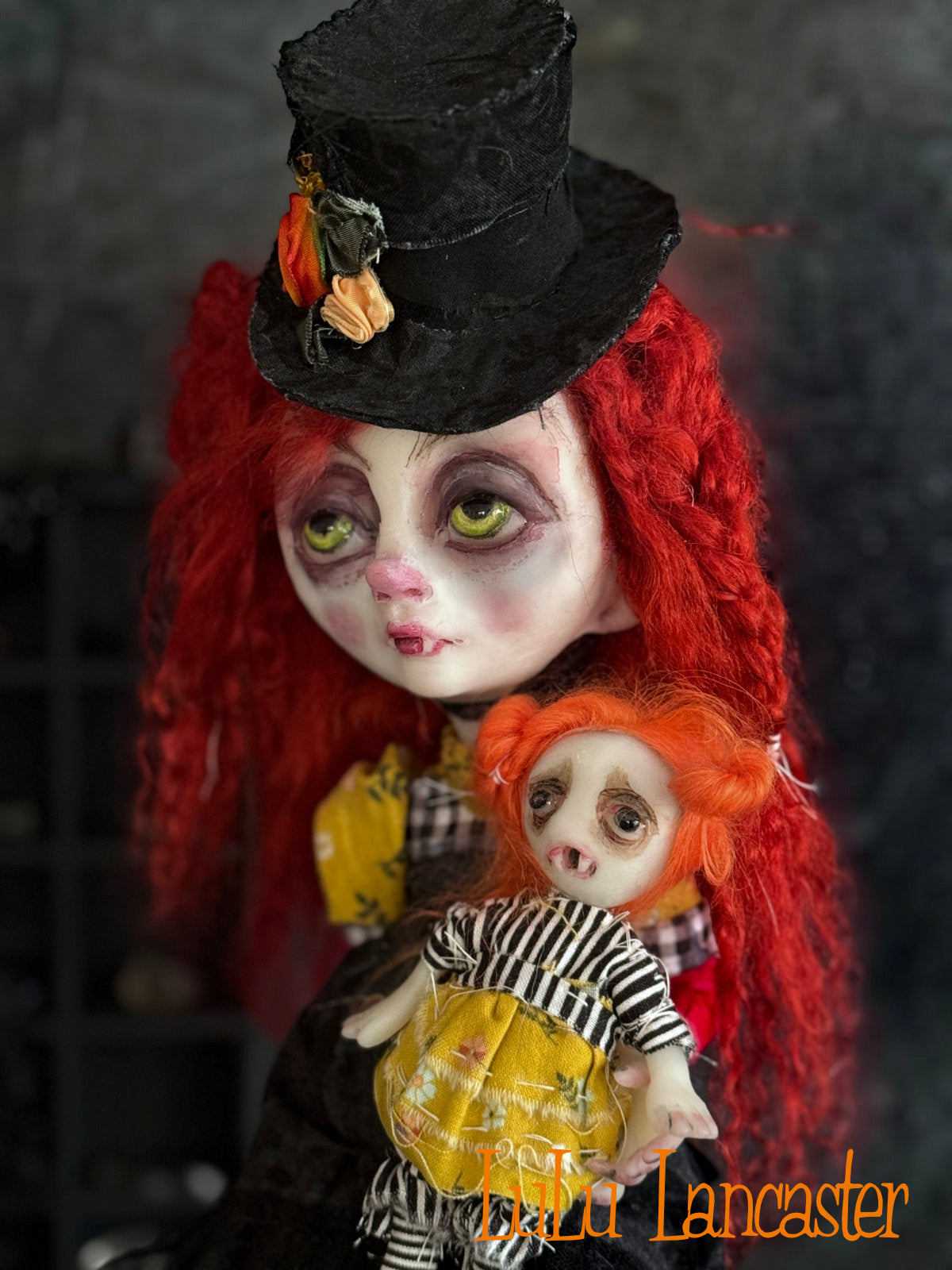Raggedy Rheagan the Vampire Original LuLu Lancaster Art Doll