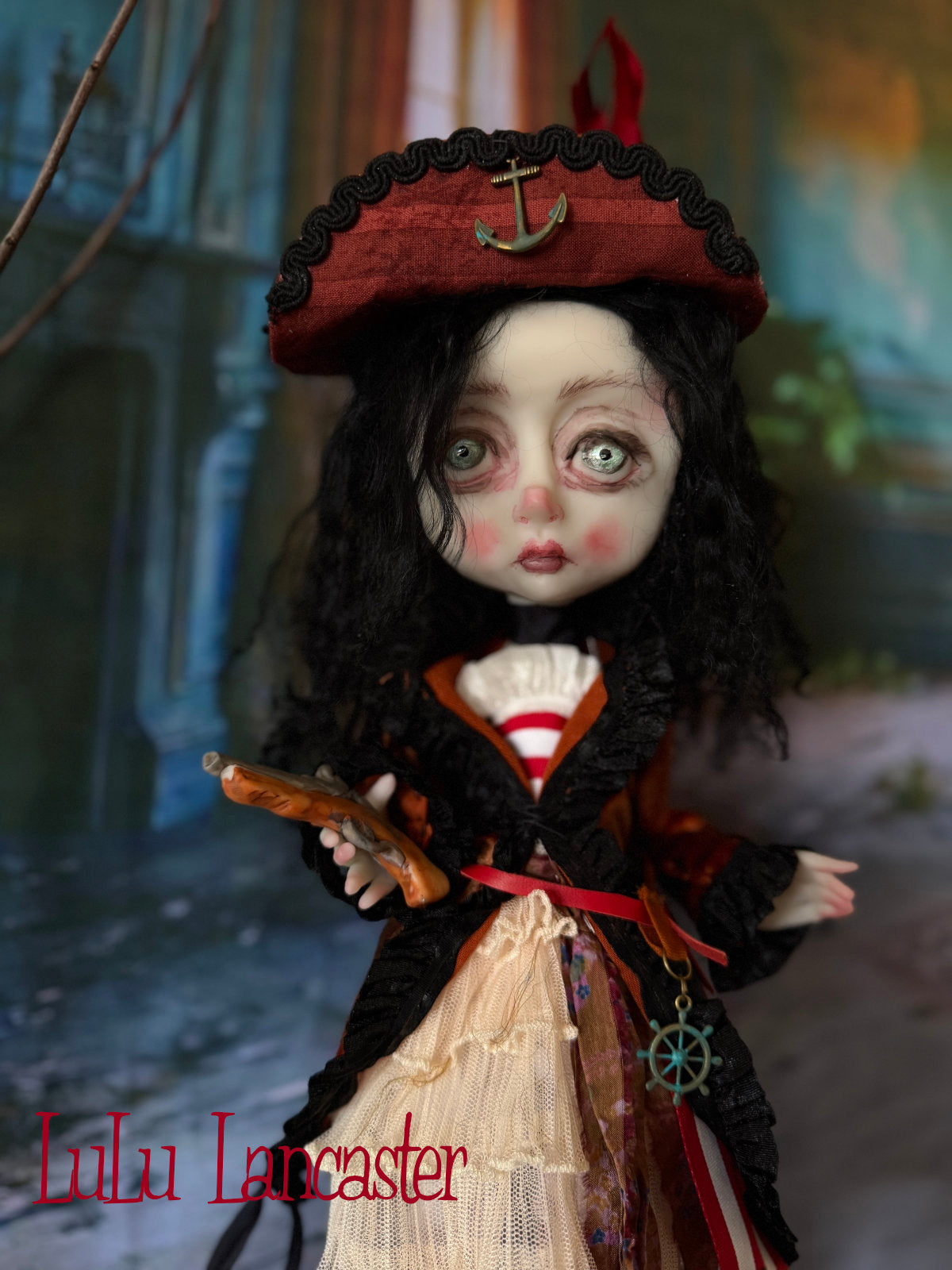 Robin Redboots the Pirate ~Original LuLu Lancaster Art Doll