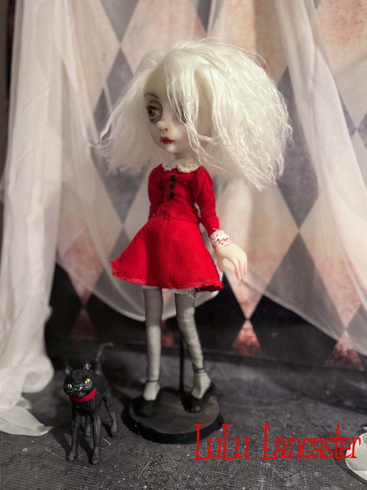 Sabrina and Salem Original LuLu Lancaster Art Doll
