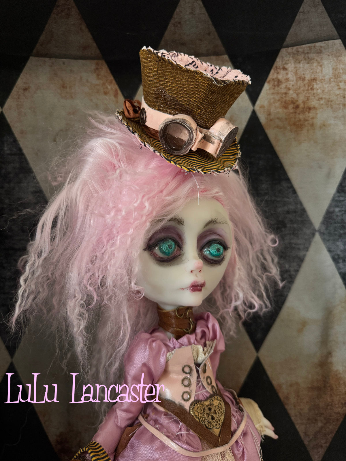 Serendipity Constant the Steampunk traveler~Original LuLu Lancaster Art Doll