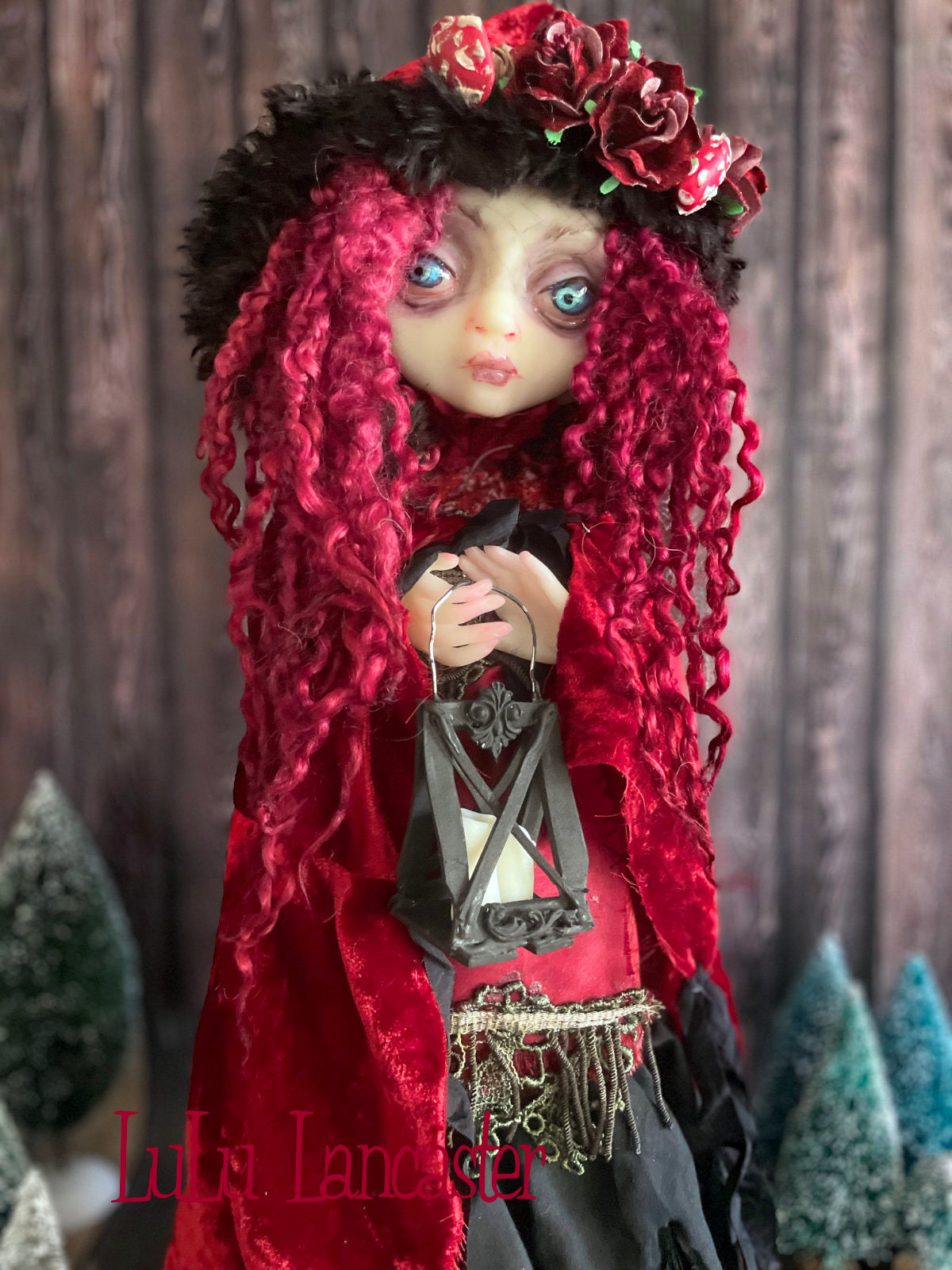 Silent Night Winter Witch LuLu's Holiday Original LuLu Lancaster Art Doll