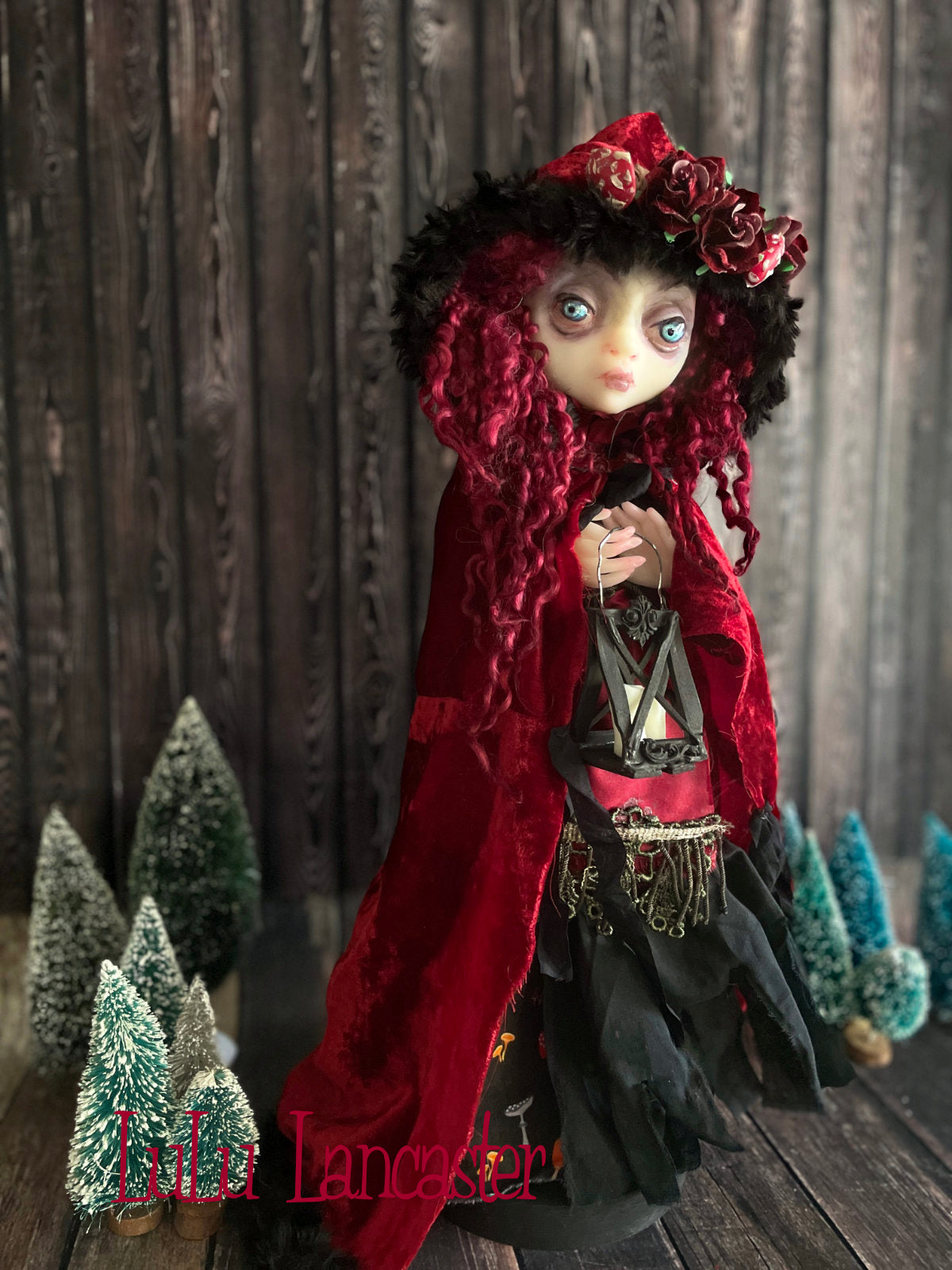 Silent Night Winter Witch LuLu's Holiday Original LuLu Lancaster Art Doll