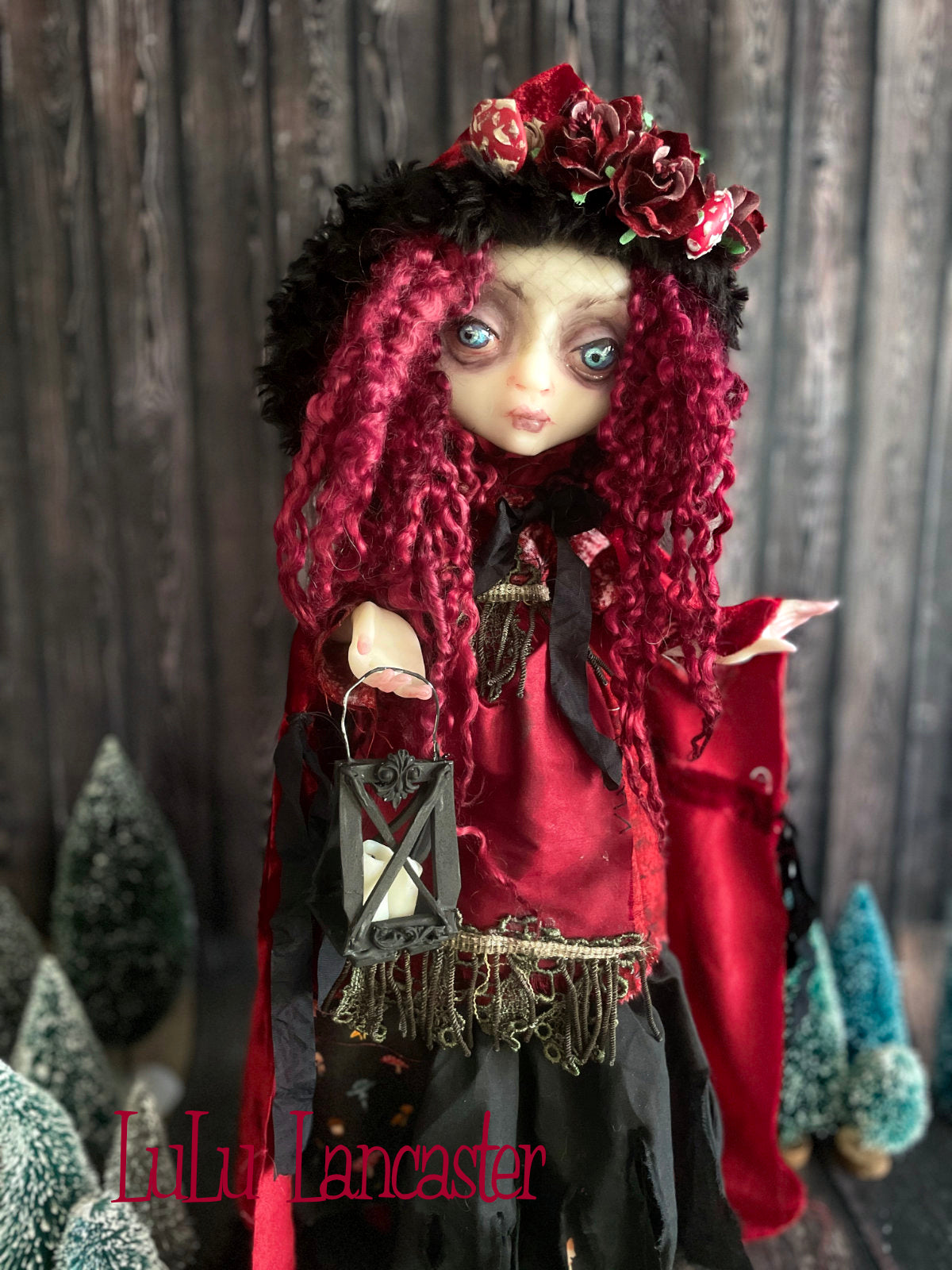 Silent Night Winter Witch LuLu's Holiday Original LuLu Lancaster Art Doll