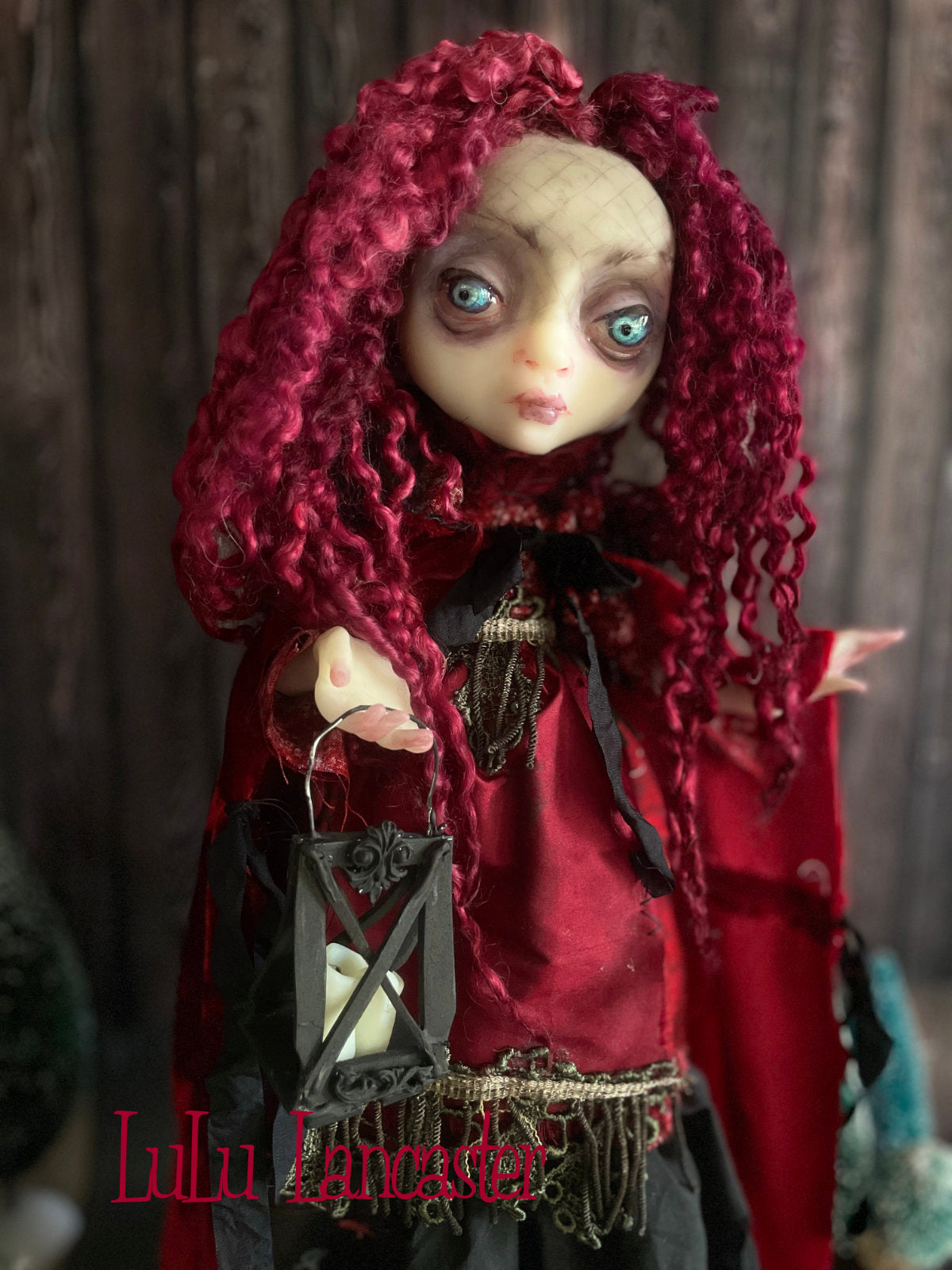 Silent Night Winter Witch LuLu's Holiday Original LuLu Lancaster Art Doll