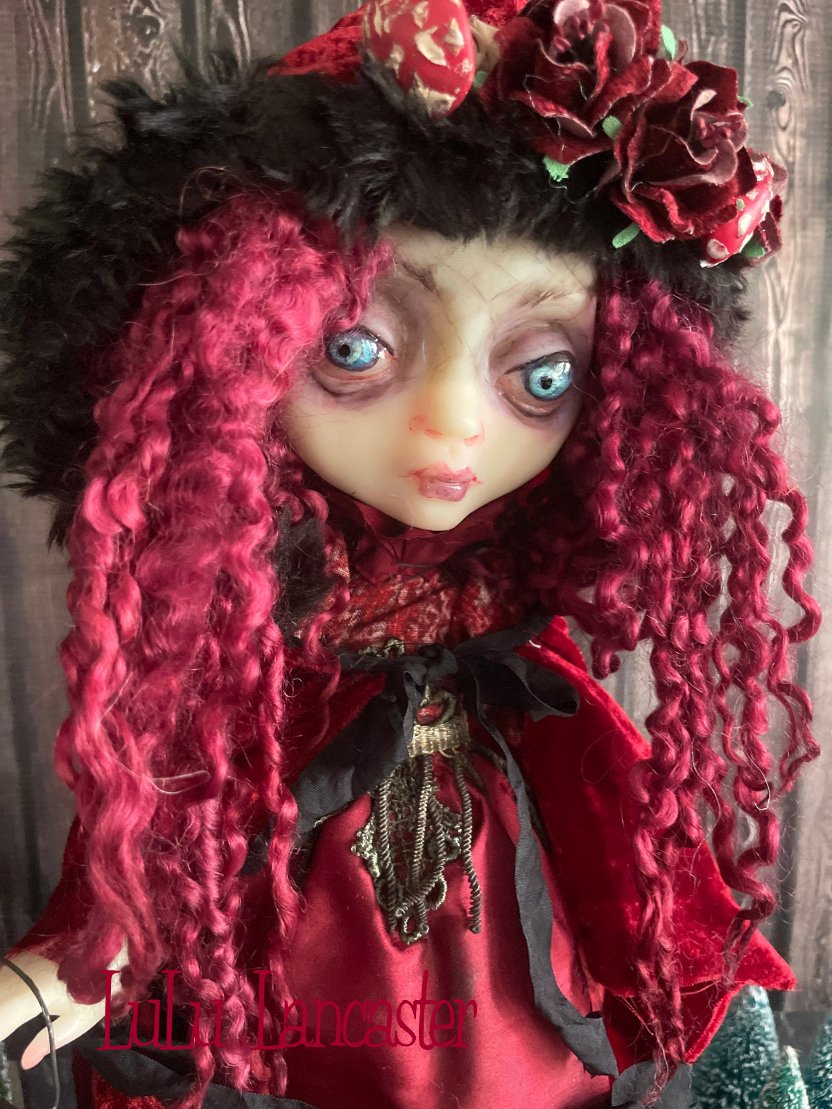 Silent Night Winter Witch LuLu's Holiday Original LuLu Lancaster Art Doll