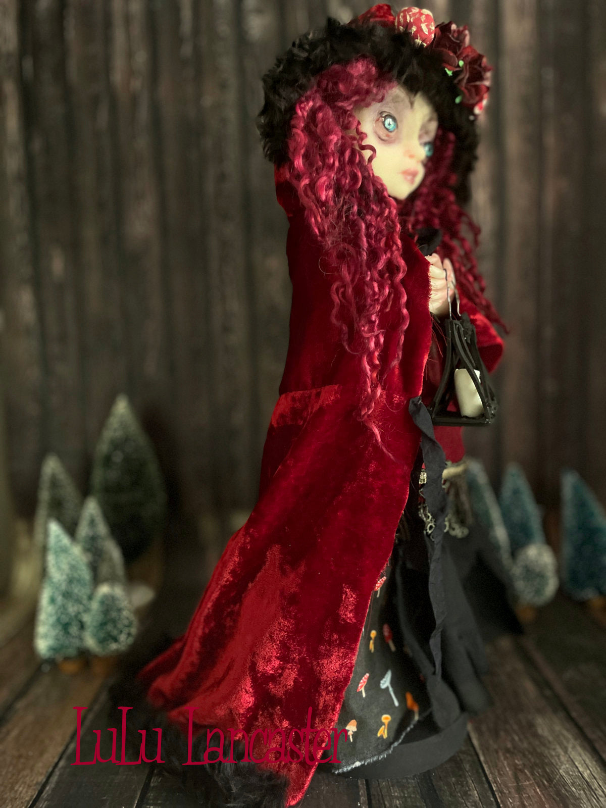 Silent Night Winter Witch LuLu's Holiday Original LuLu Lancaster Art Doll