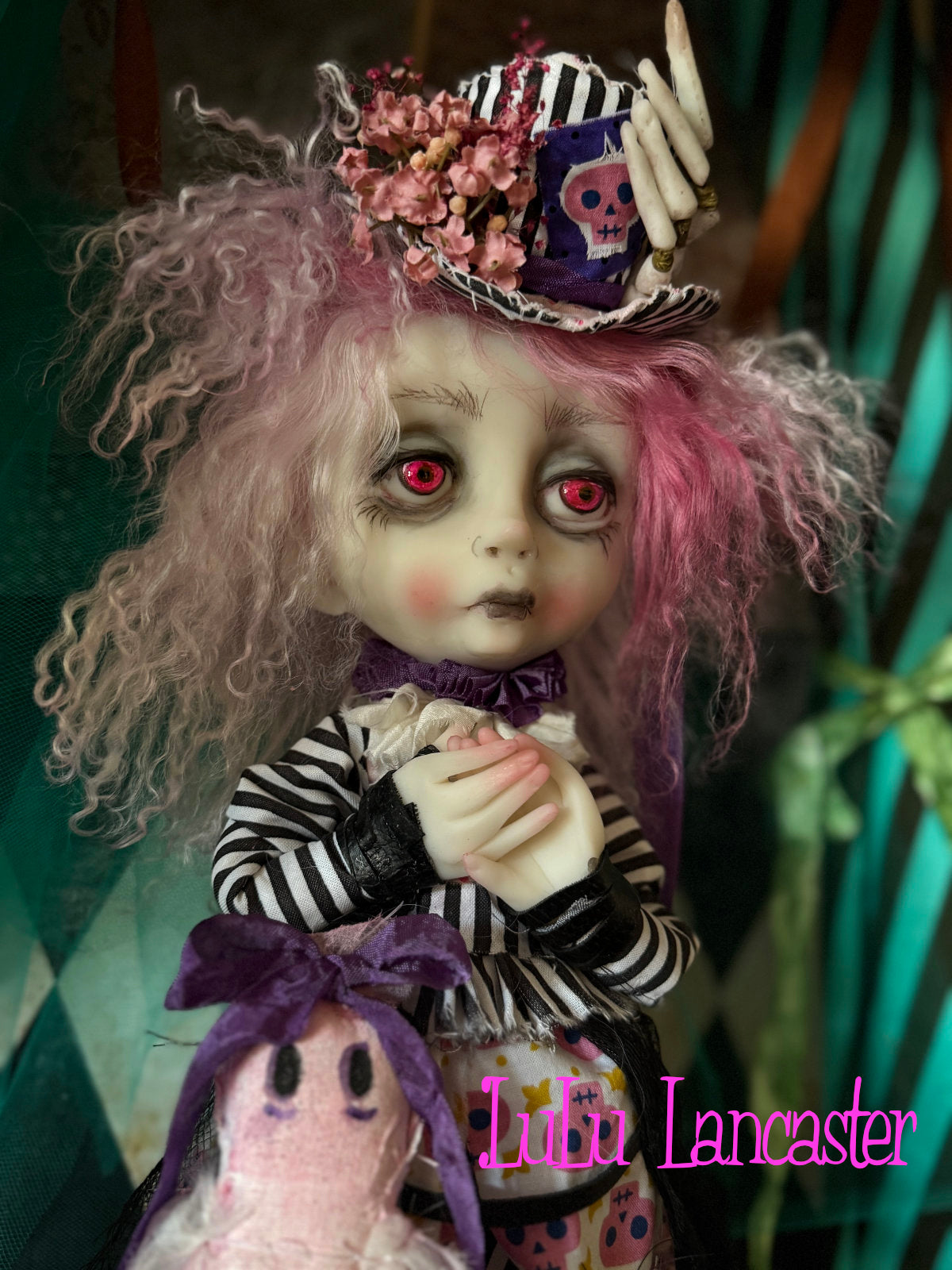Spooky Suki Goth Halloween ~Original LuLu Lancaster Art Doll