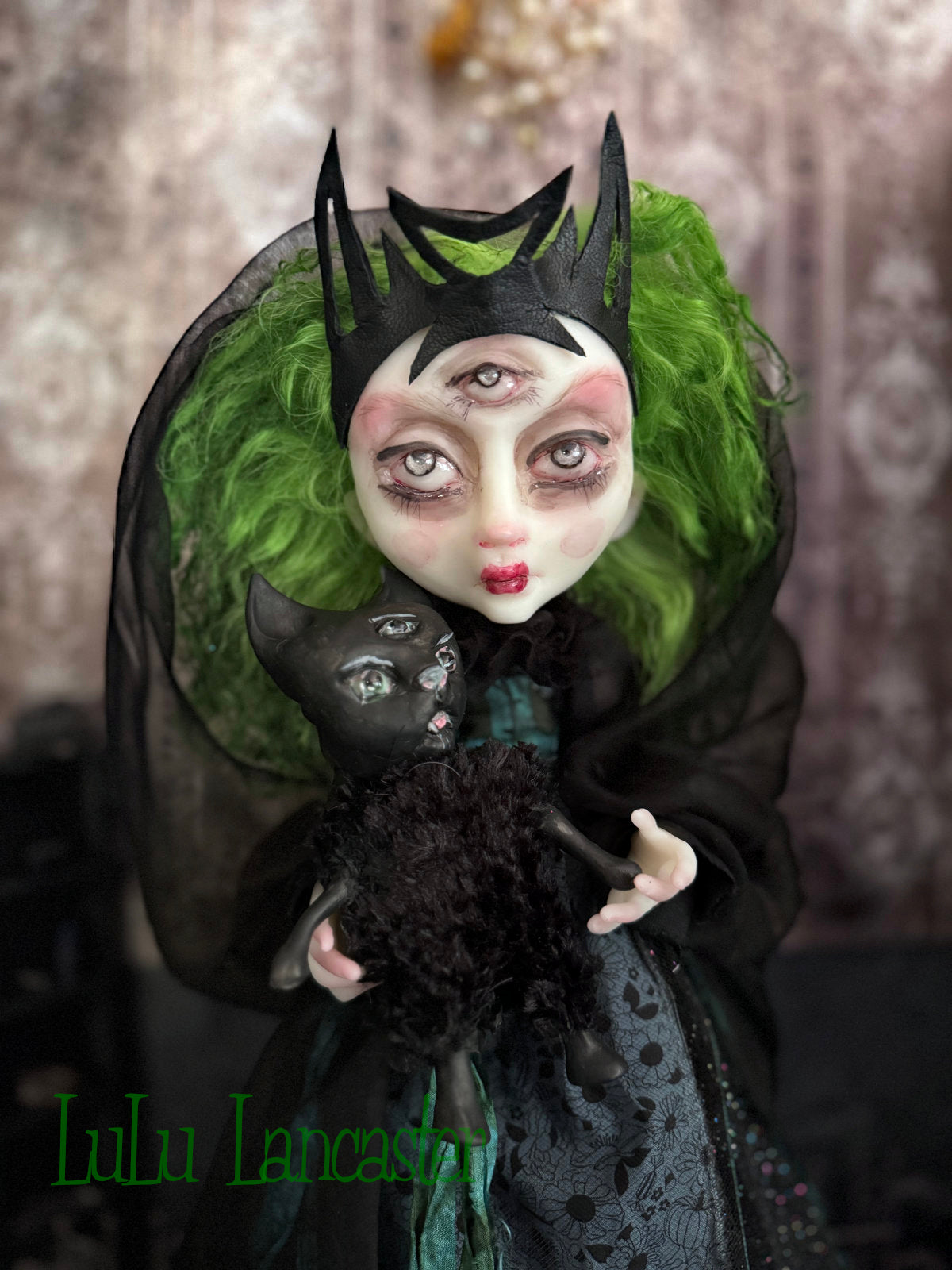Verity the 3rd eye Witch Original LuLu Lancaster Art Doll