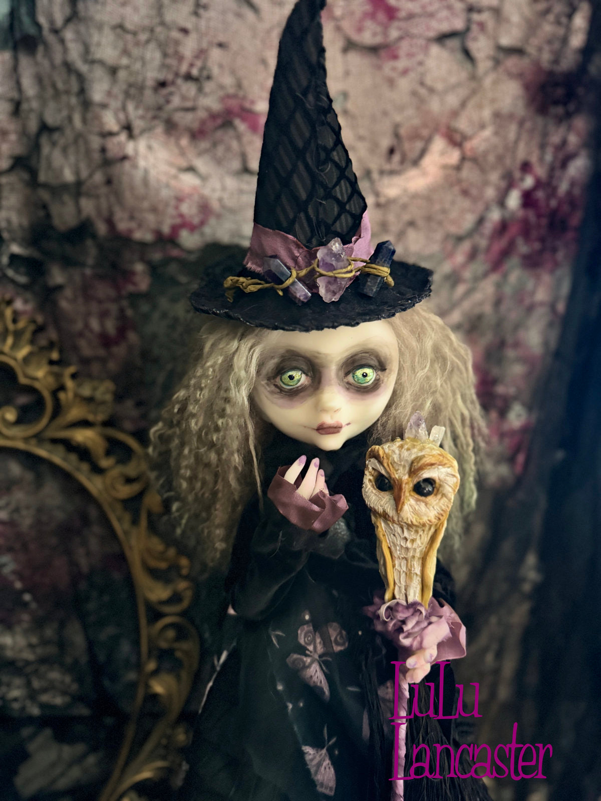 Veythra the Witch Halloween ~Original LuLu Lancaster Art Doll