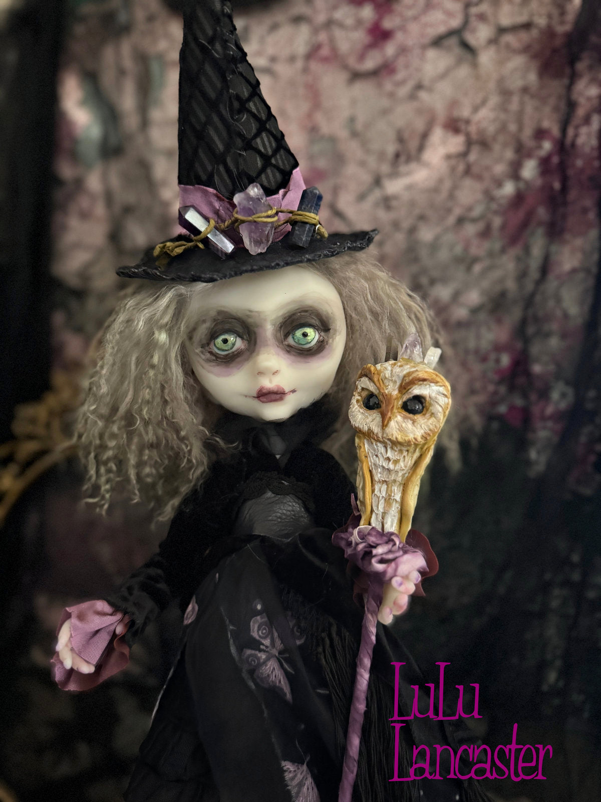 Veythra the Witch Halloween ~Original LuLu Lancaster Art Doll