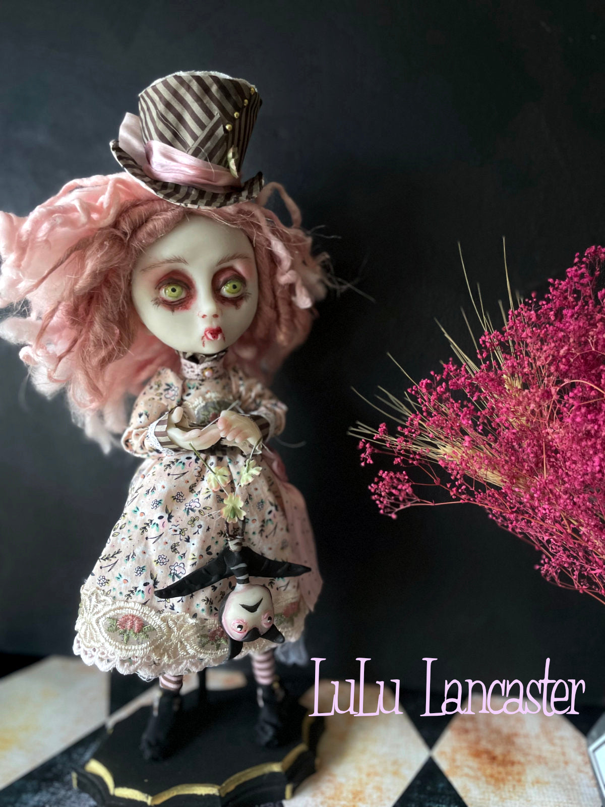 Dear Della Biter Victorian Vampire Original LuLu Lancaster Art Doll