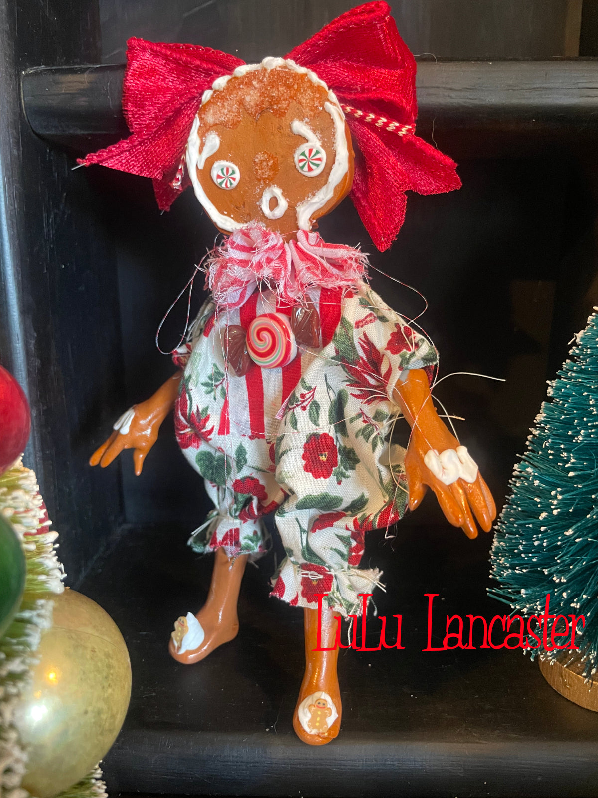 Mini Gingie Girl #3 Original LuLu Lancaster Art Doll