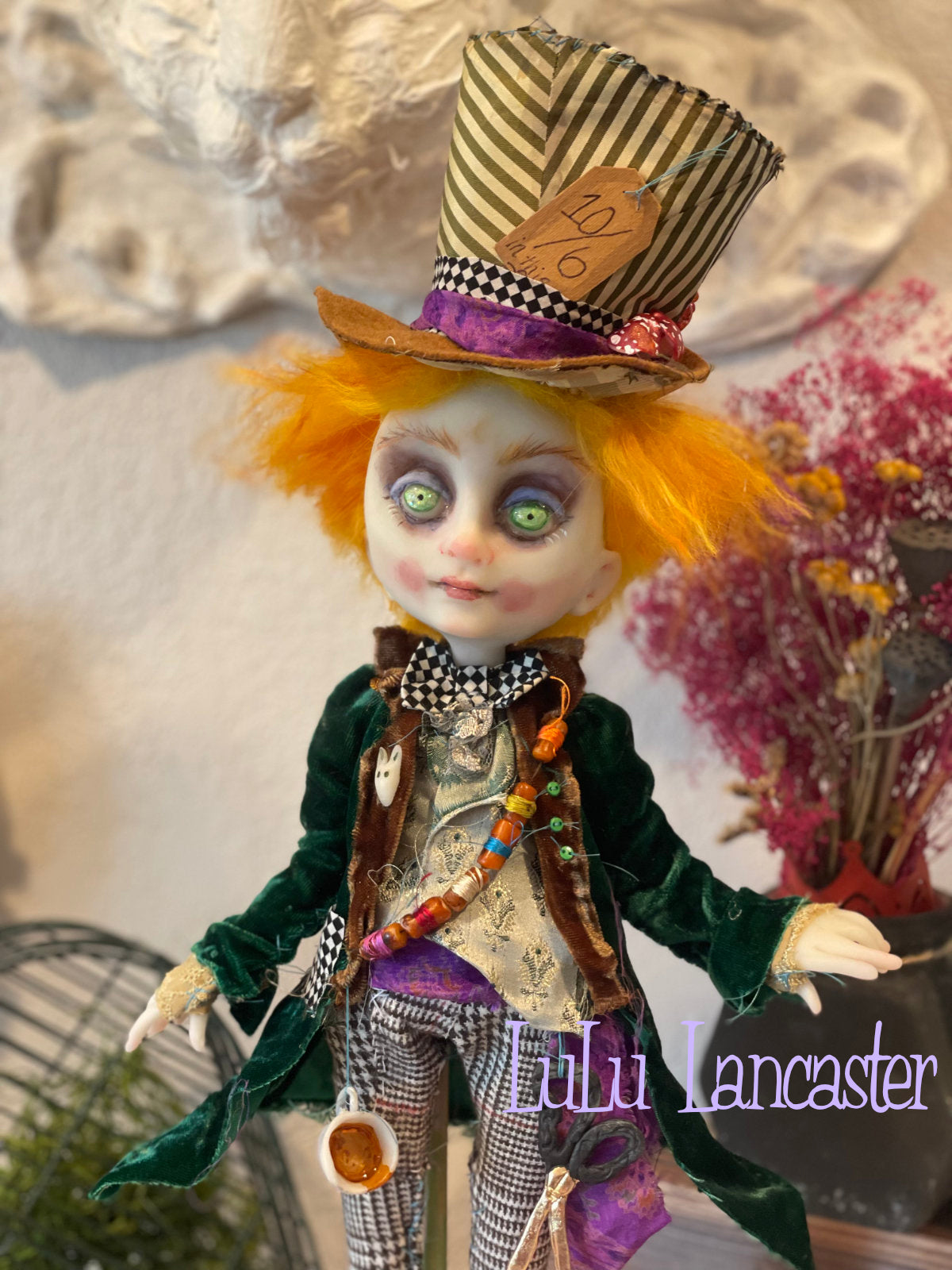 Hatter in LuLu's Wonderland Original LuLu Lancaster Art Doll