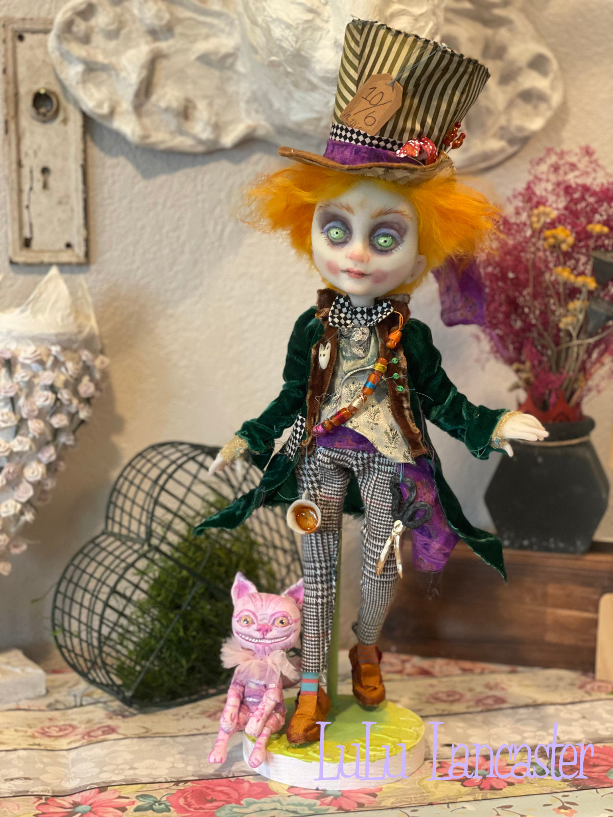 Hatter in LuLu's Wonderland Original LuLu Lancaster Art Doll