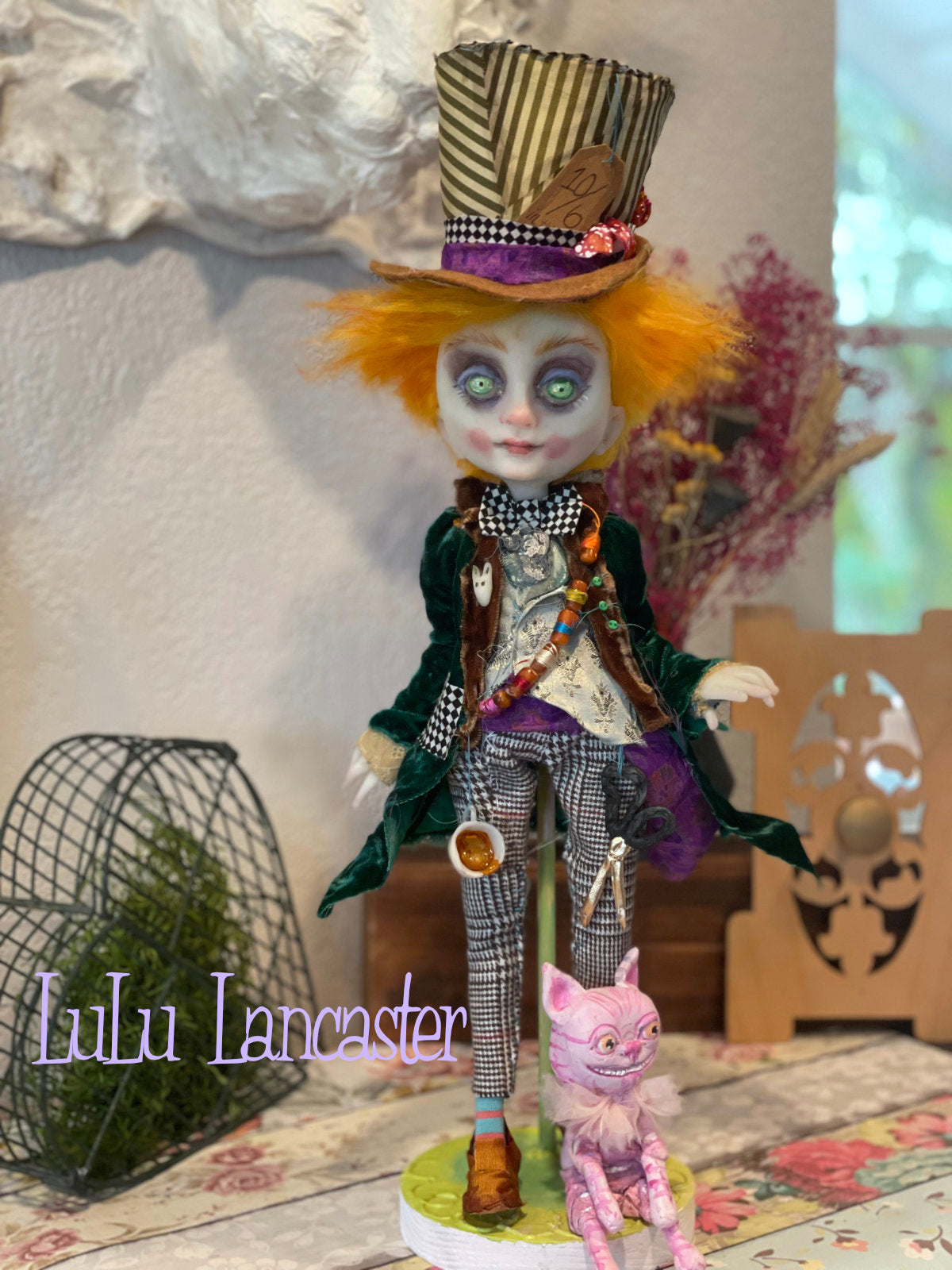 Hatter in LuLu's Wonderland Original LuLu Lancaster Art Doll
