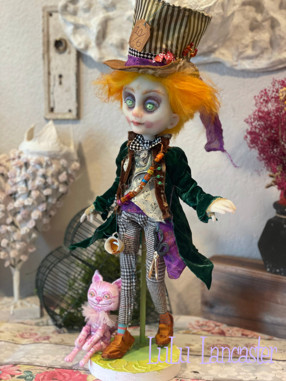 Hatter in LuLu's Wonderland Original LuLu Lancaster Art Doll
