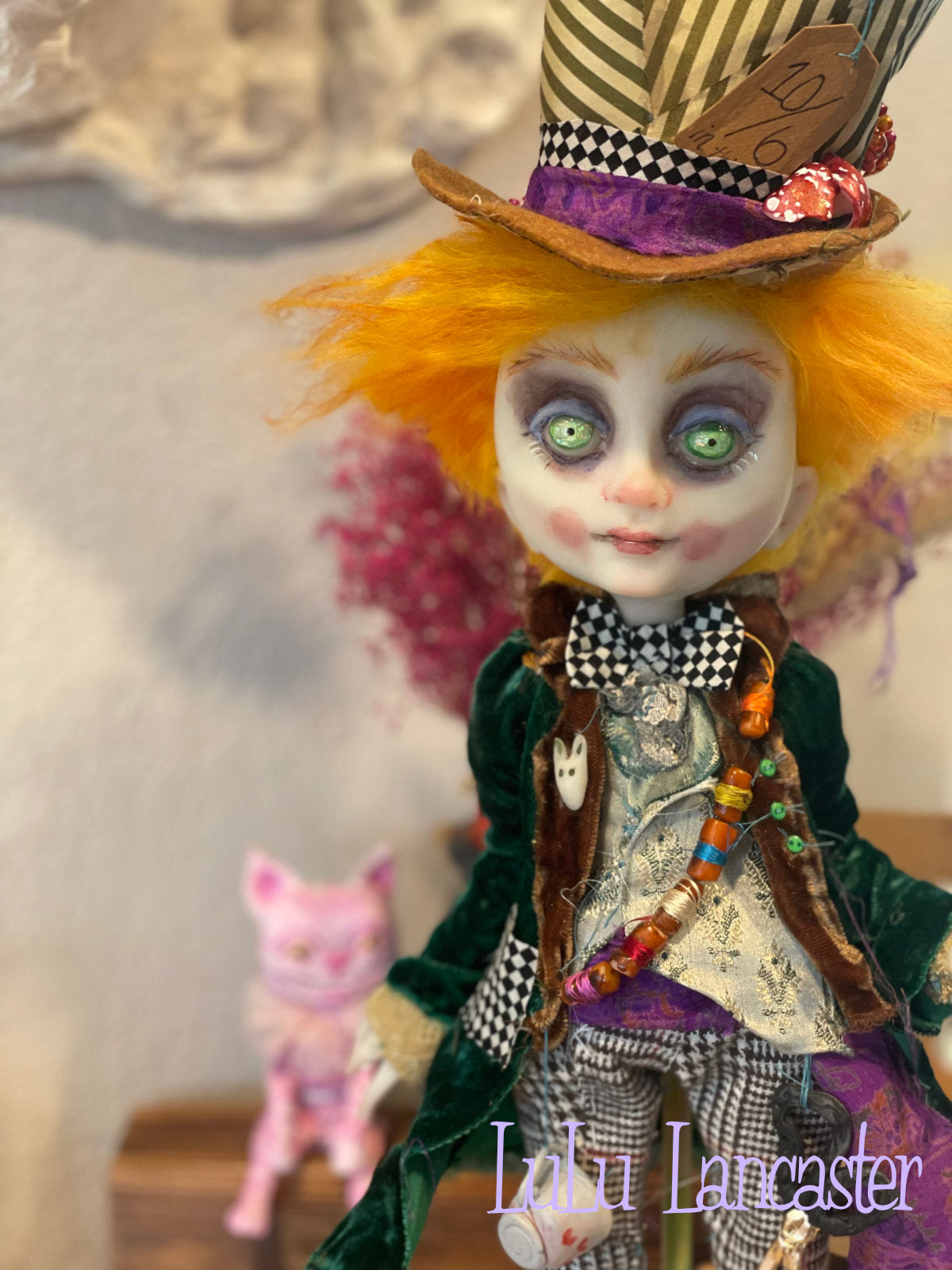 Hatter in LuLu's Wonderland Original LuLu Lancaster Art Doll