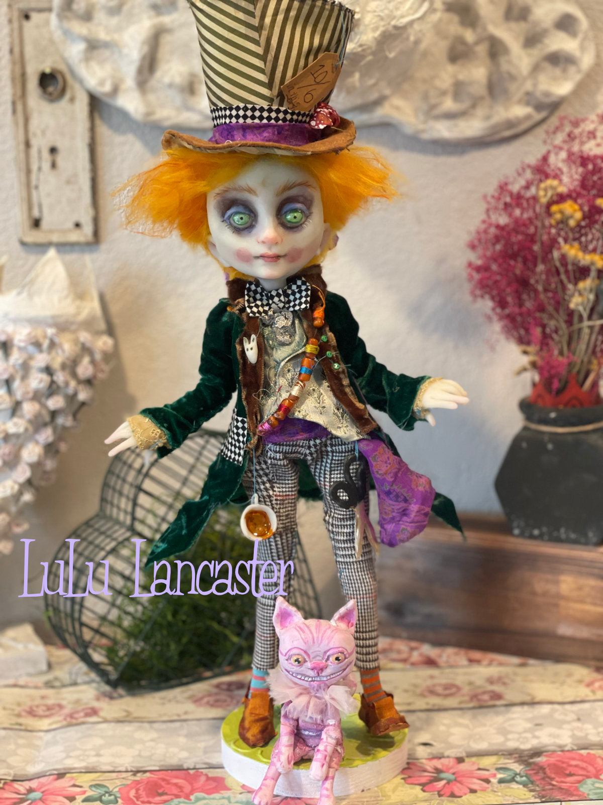 Hatter in LuLu's Wonderland Original LuLu Lancaster Art Doll