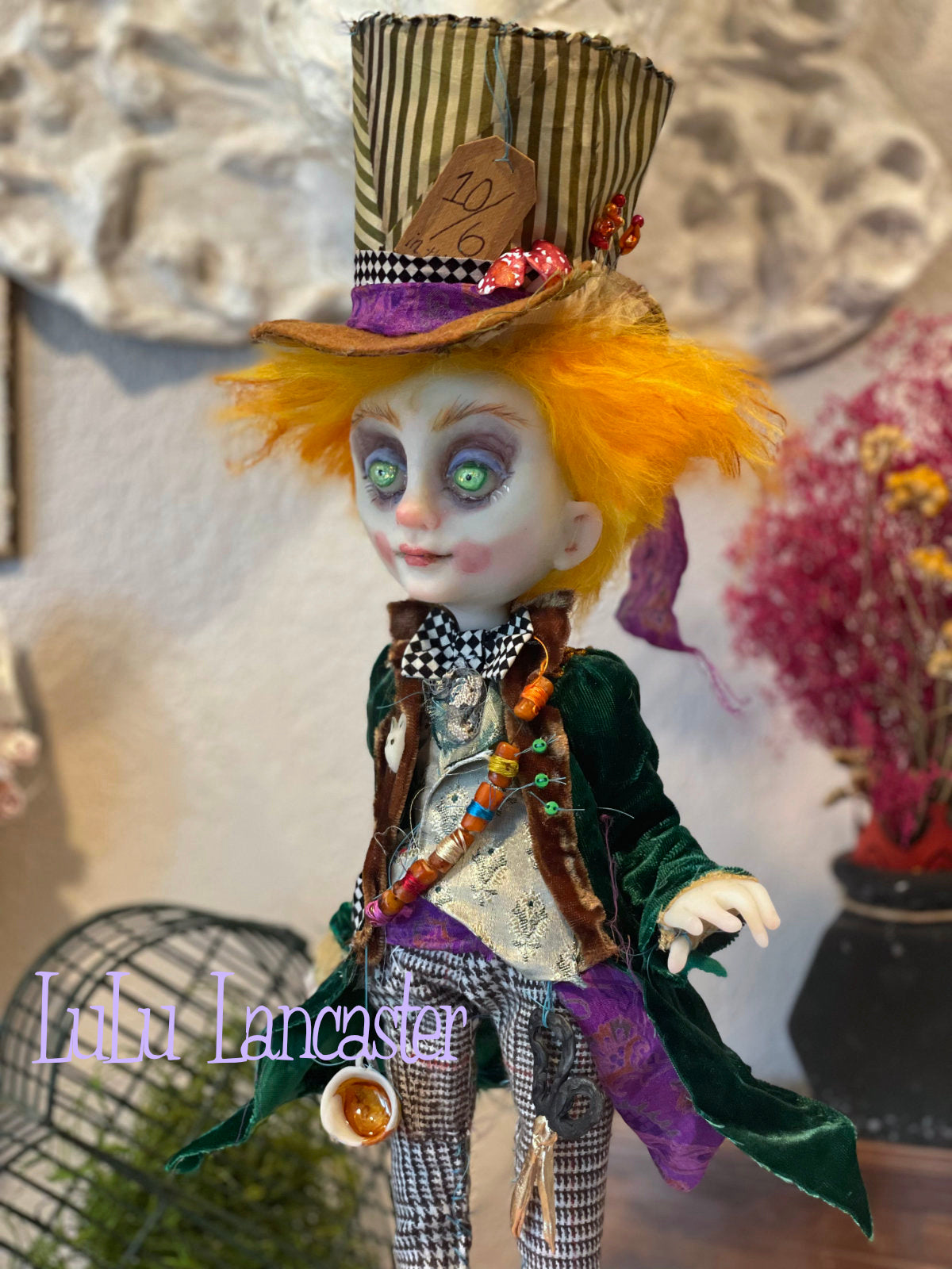 Hatter in LuLu's Wonderland Original LuLu Lancaster Art Doll