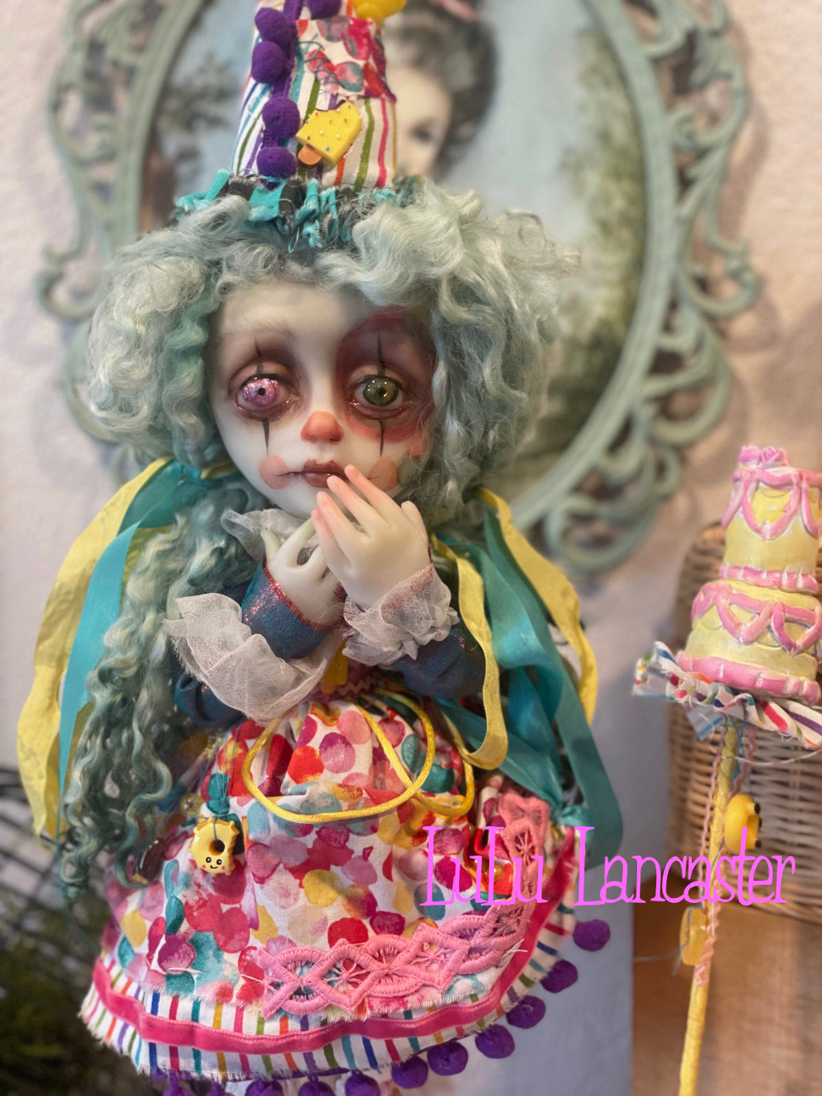 Topsy PoP the clown Original LuLu Lancaster Art Doll