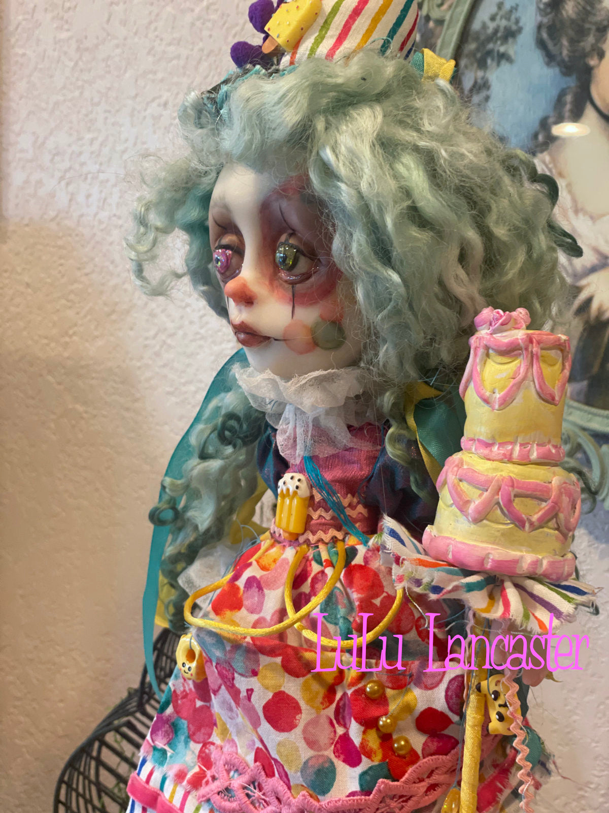 Topsy PoP the clown Original LuLu Lancaster Art Doll