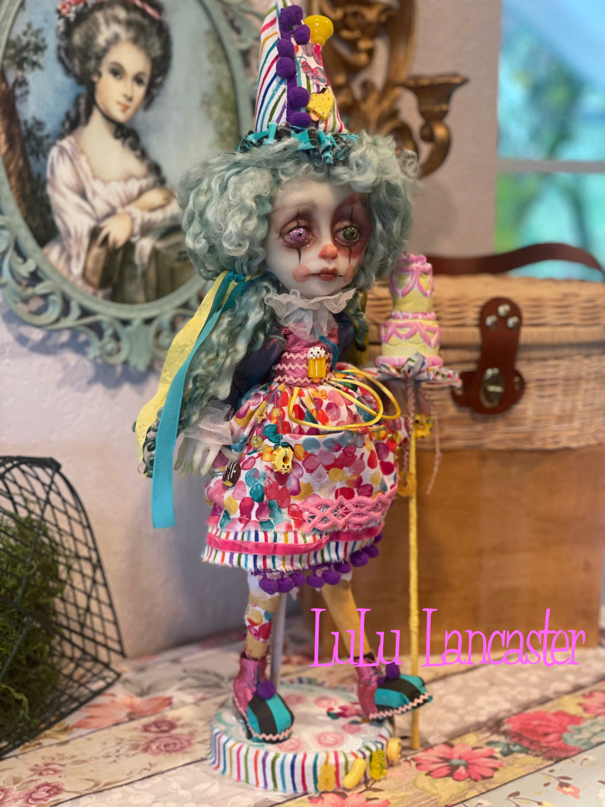 Topsy PoP the clown Original LuLu Lancaster Art Doll