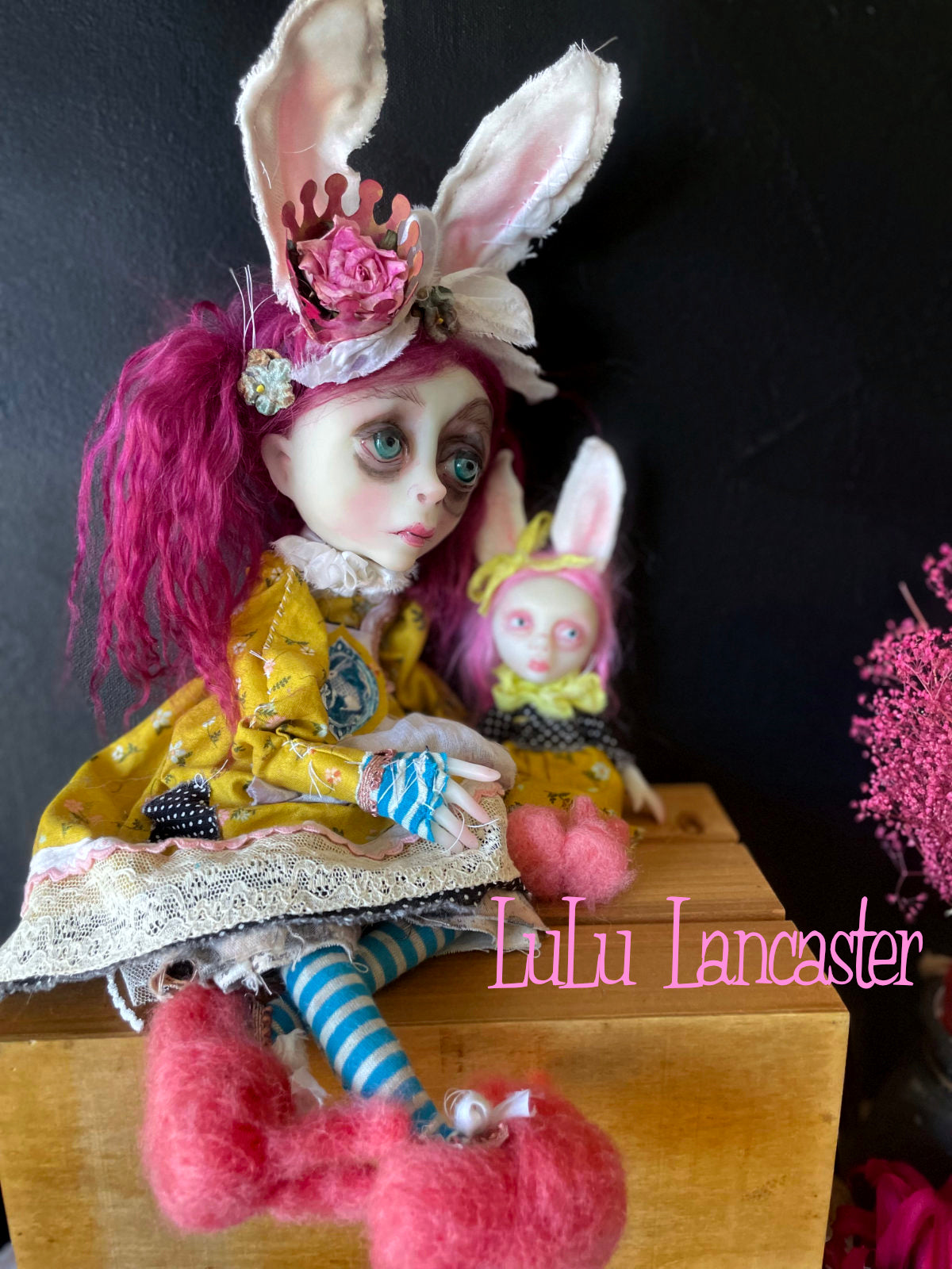 Brinnie The Bunny Spring Original LuLu Lancaster Art Doll