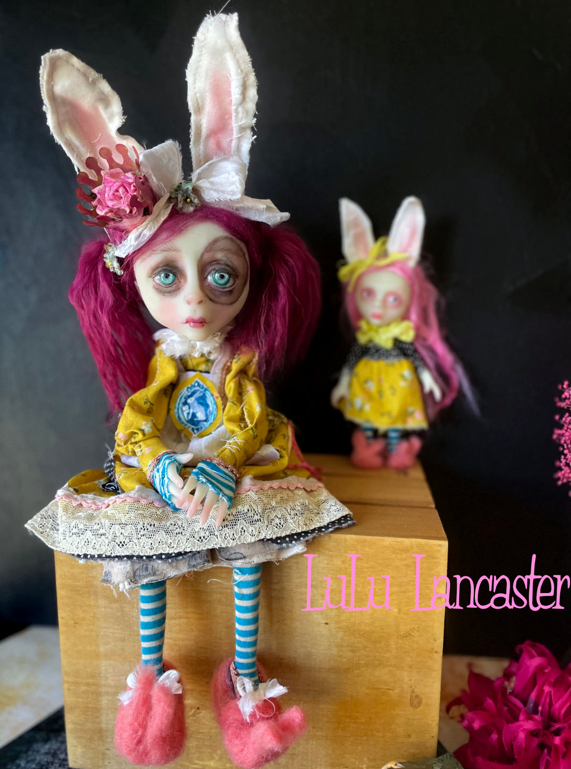 Brinnie The Bunny Spring Original LuLu Lancaster Art Doll