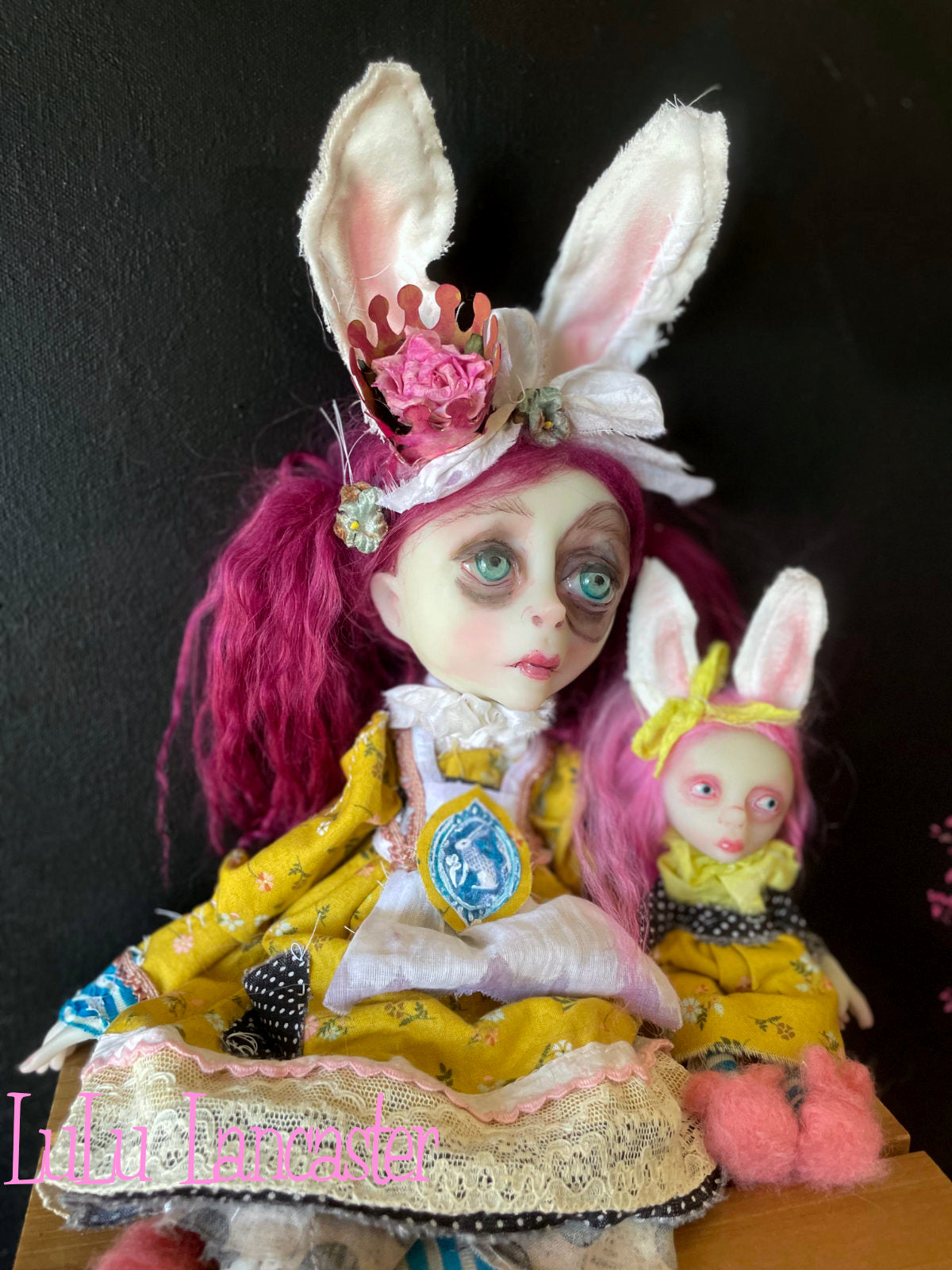 Brinnie The Bunny Spring Original LuLu Lancaster Art Doll