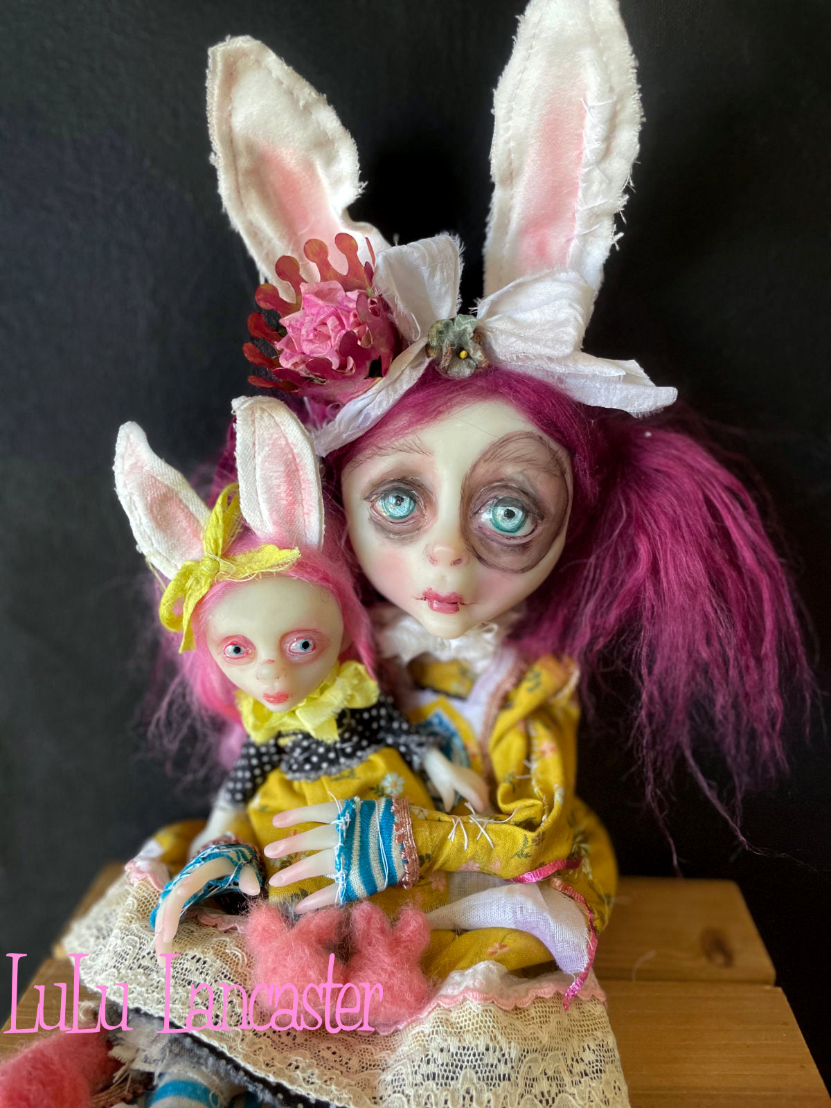 Brinnie The Bunny Spring Original LuLu Lancaster Art Doll