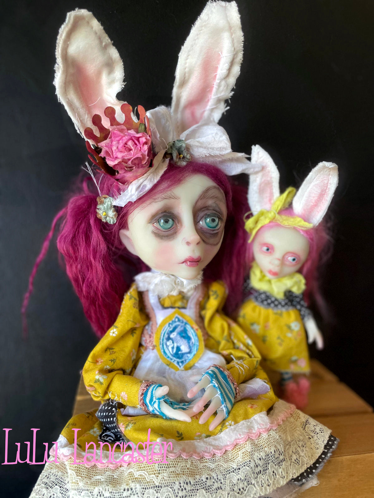 Brinnie The Bunny Spring Original LuLu Lancaster Art Doll