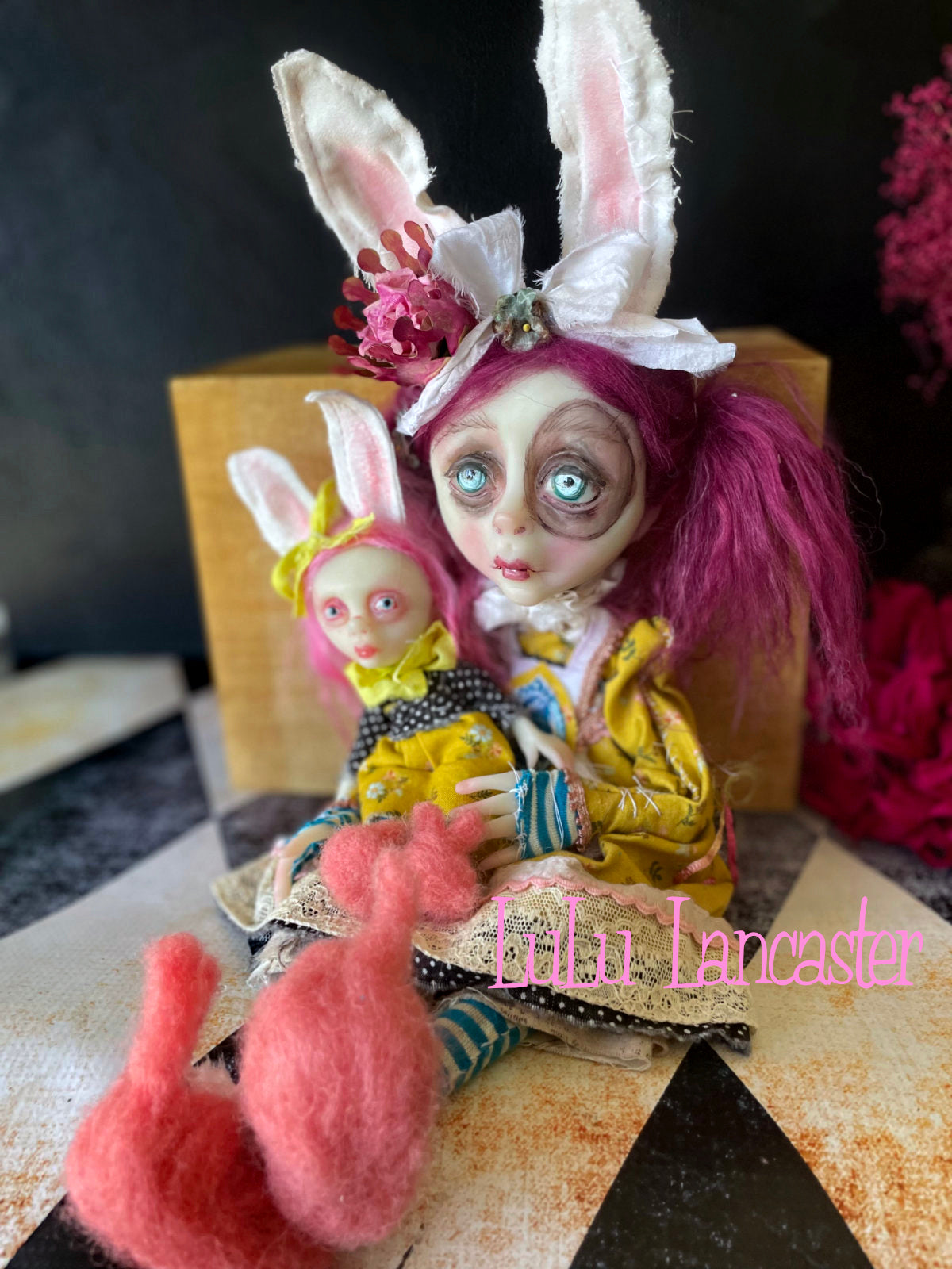 Brinnie The Bunny Spring Original LuLu Lancaster Art Doll