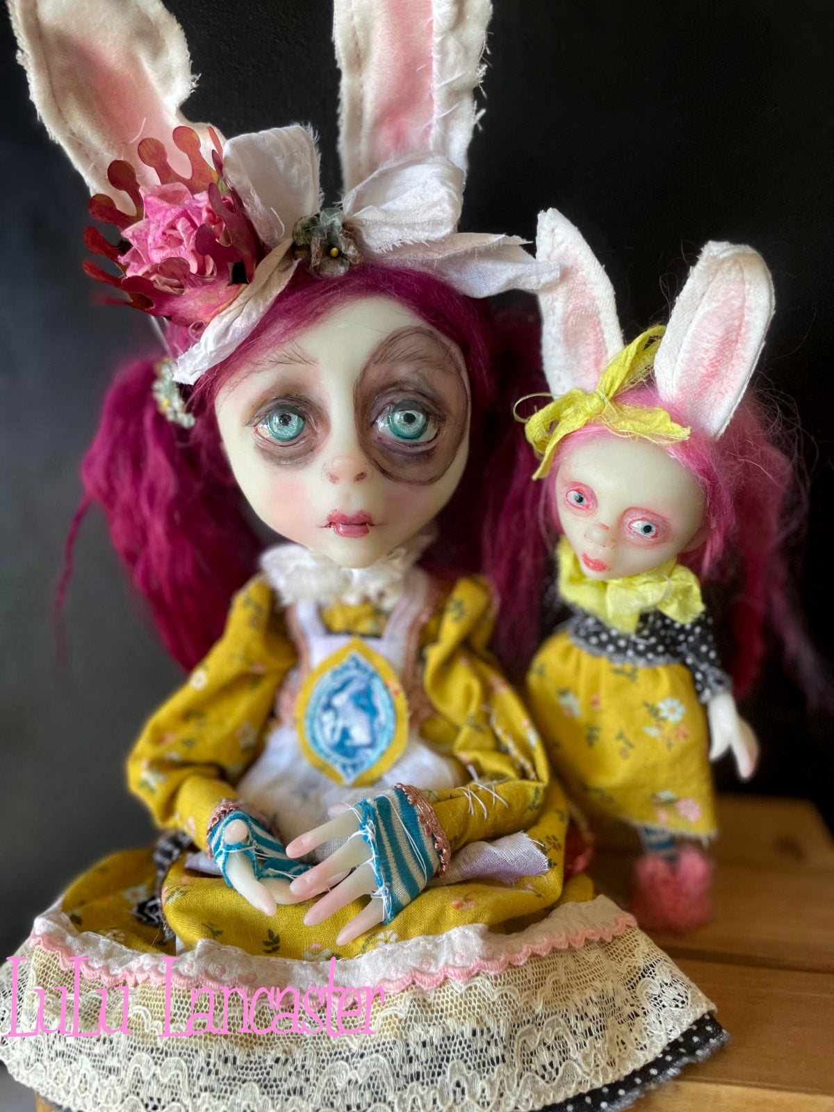 Brinnie The Bunny Spring Original LuLu Lancaster Art Doll