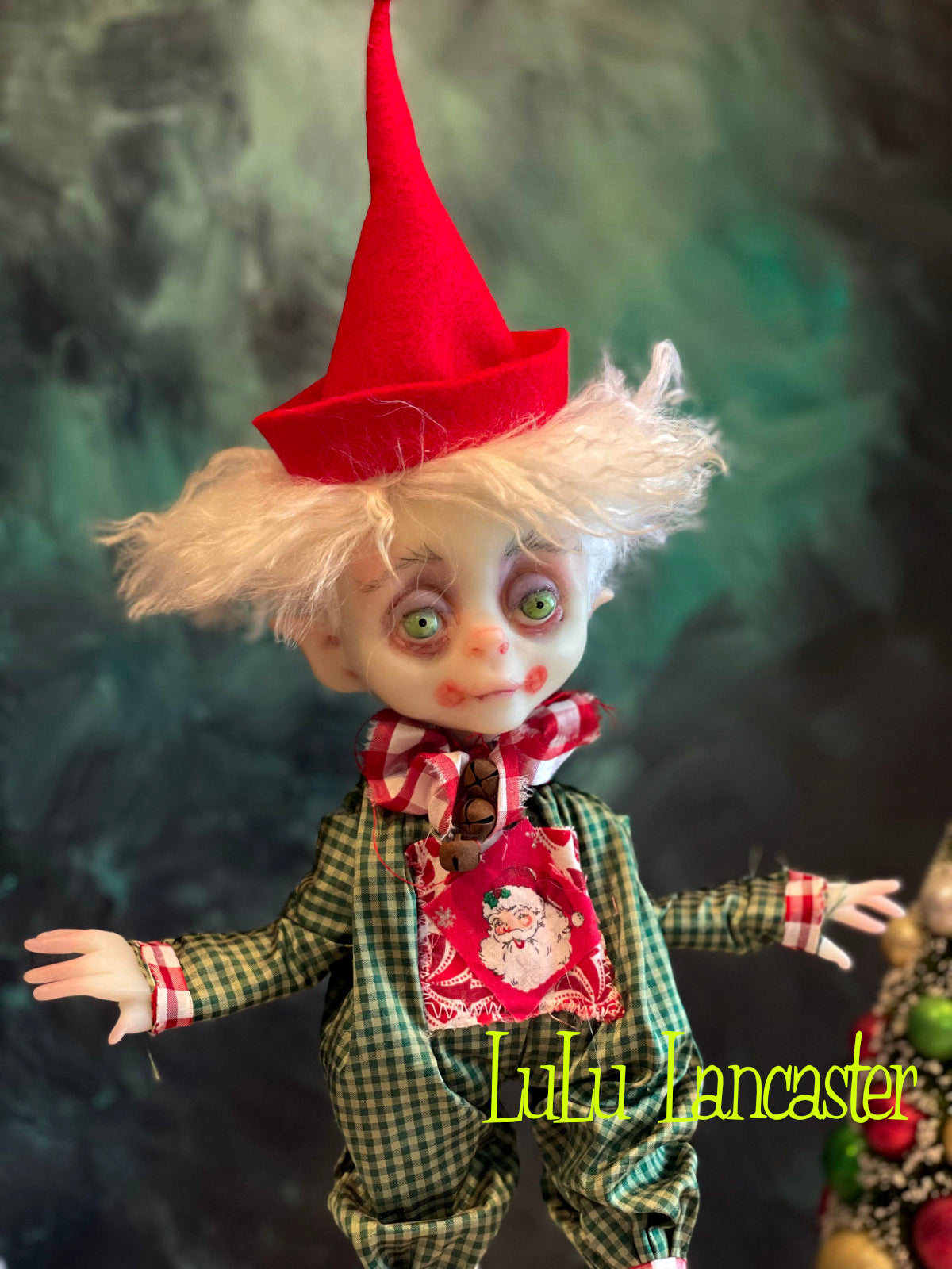 GeeWhiz Christmas Elf Original LuLu Lancaster Art Dolls