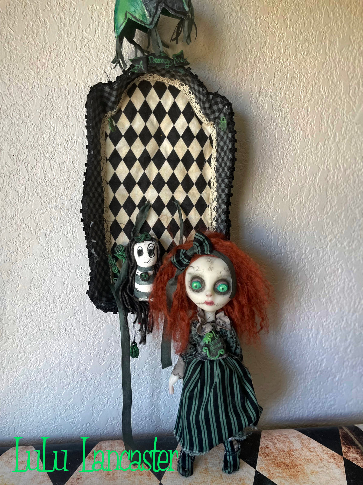 A Dreary Wish Boxed gloomy Grady Gravestone Original LuLu Lancaster Art Doll