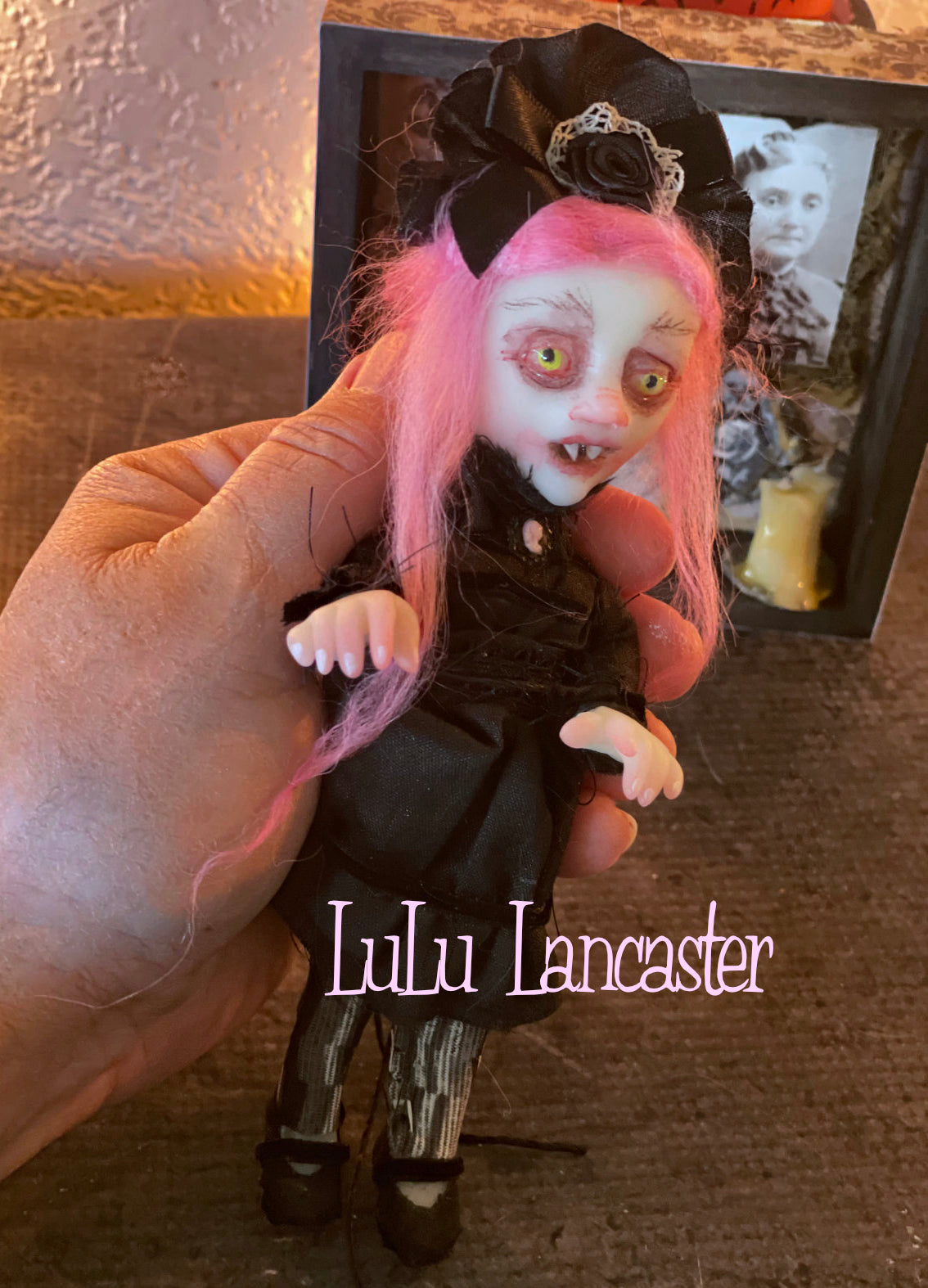 Little Bite Bella miniature Original LuLu Lancaster Art Doll