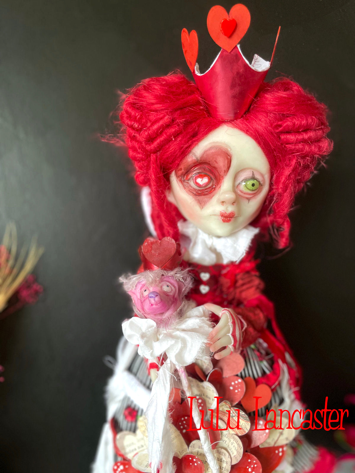 Love Letters to the Queen of Hearts LuLu's Wonderland Original LuLu Lancaster Art Doll