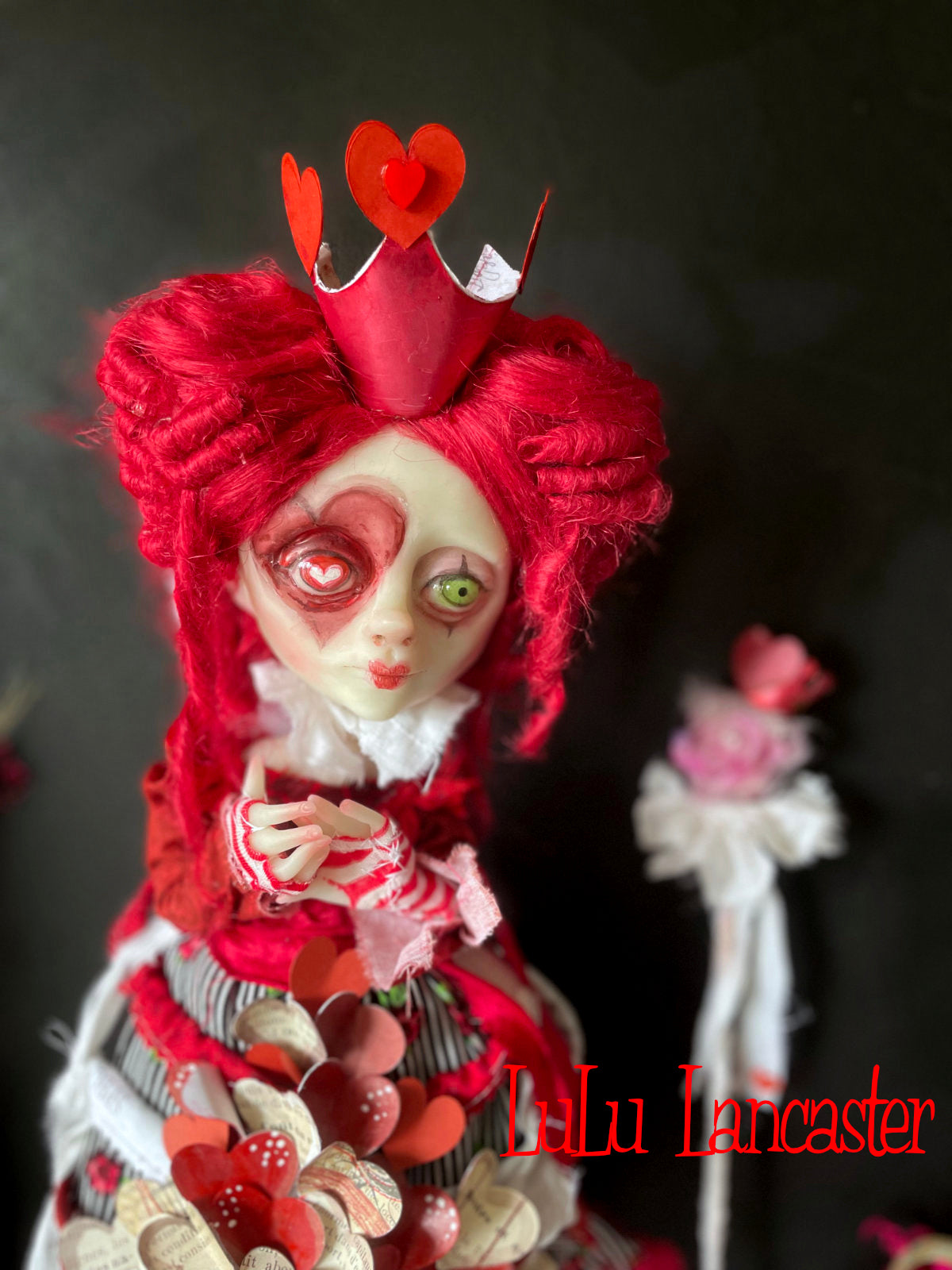 Love Letters to the Queen of Hearts LuLu's Wonderland Original LuLu Lancaster Art Doll