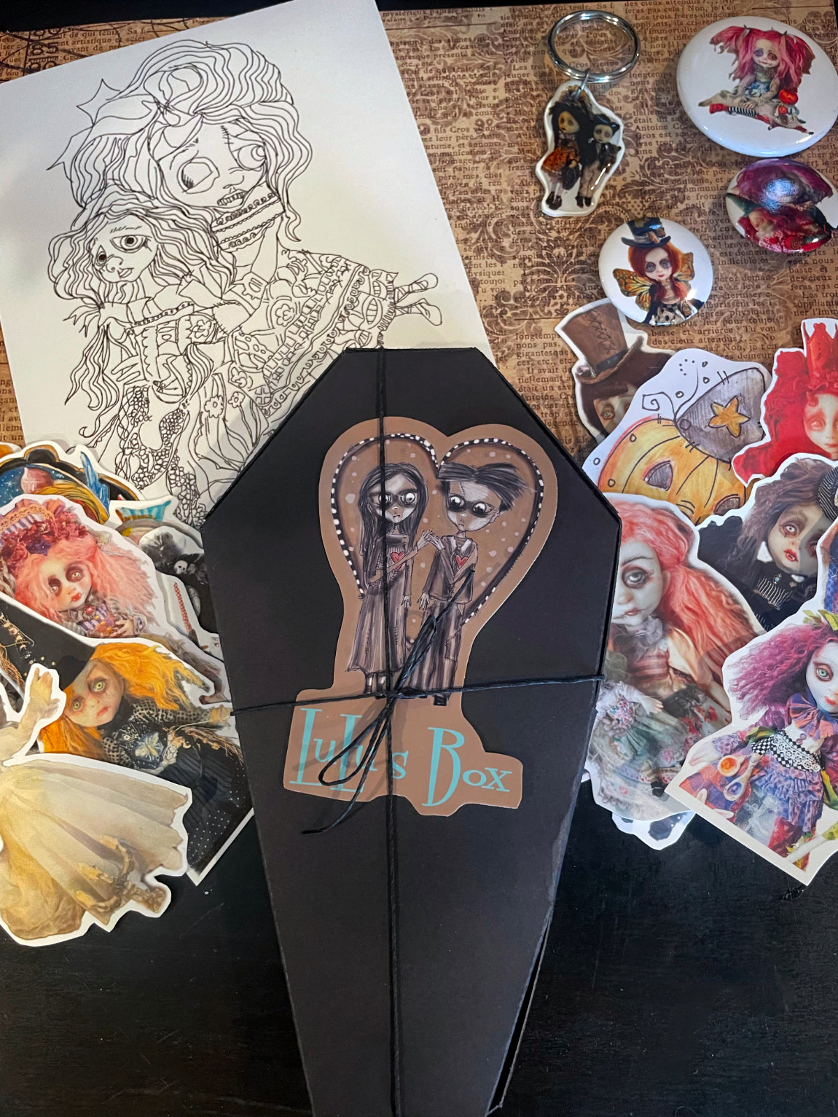 LuLu's Box ~Mystery Stickers and Swag!